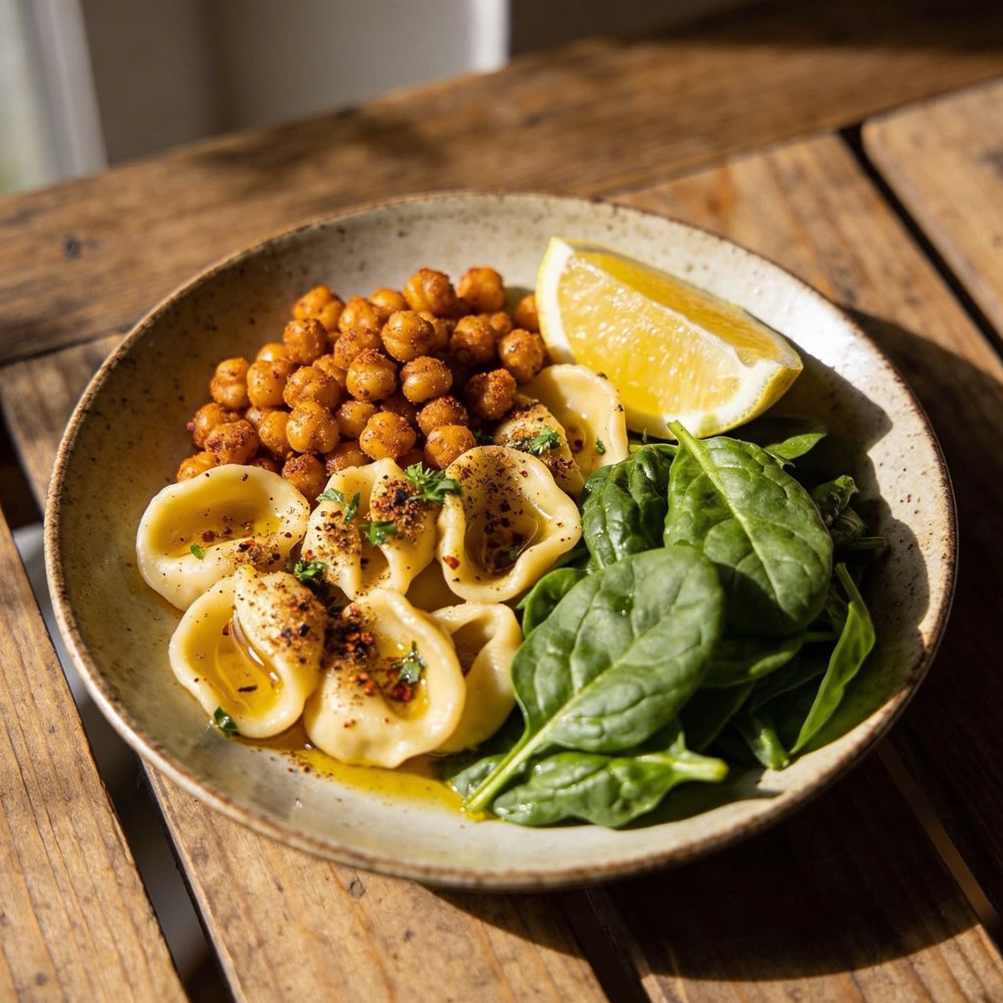 Orecchiette mit Röst-Kichererbsen