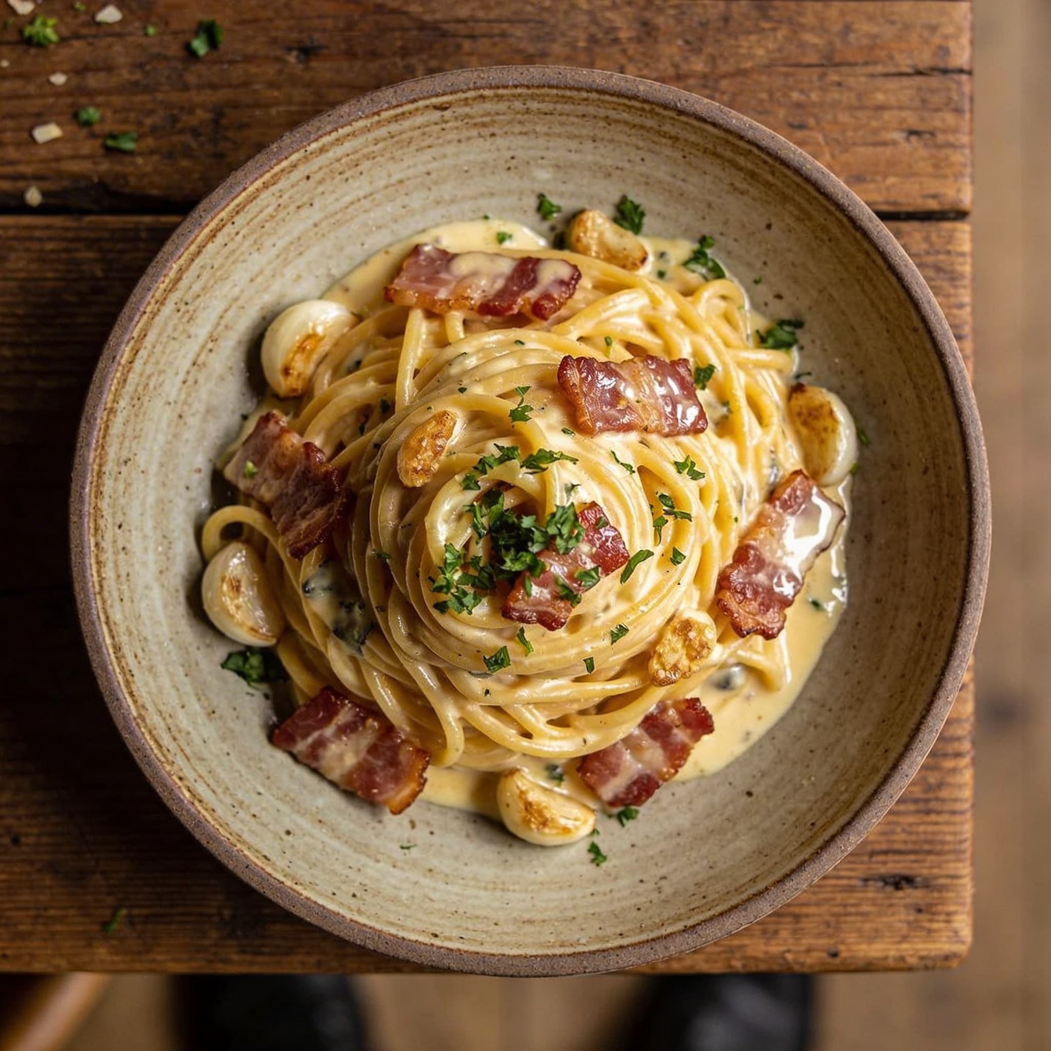 Cremige Spaghetti Carbonara
