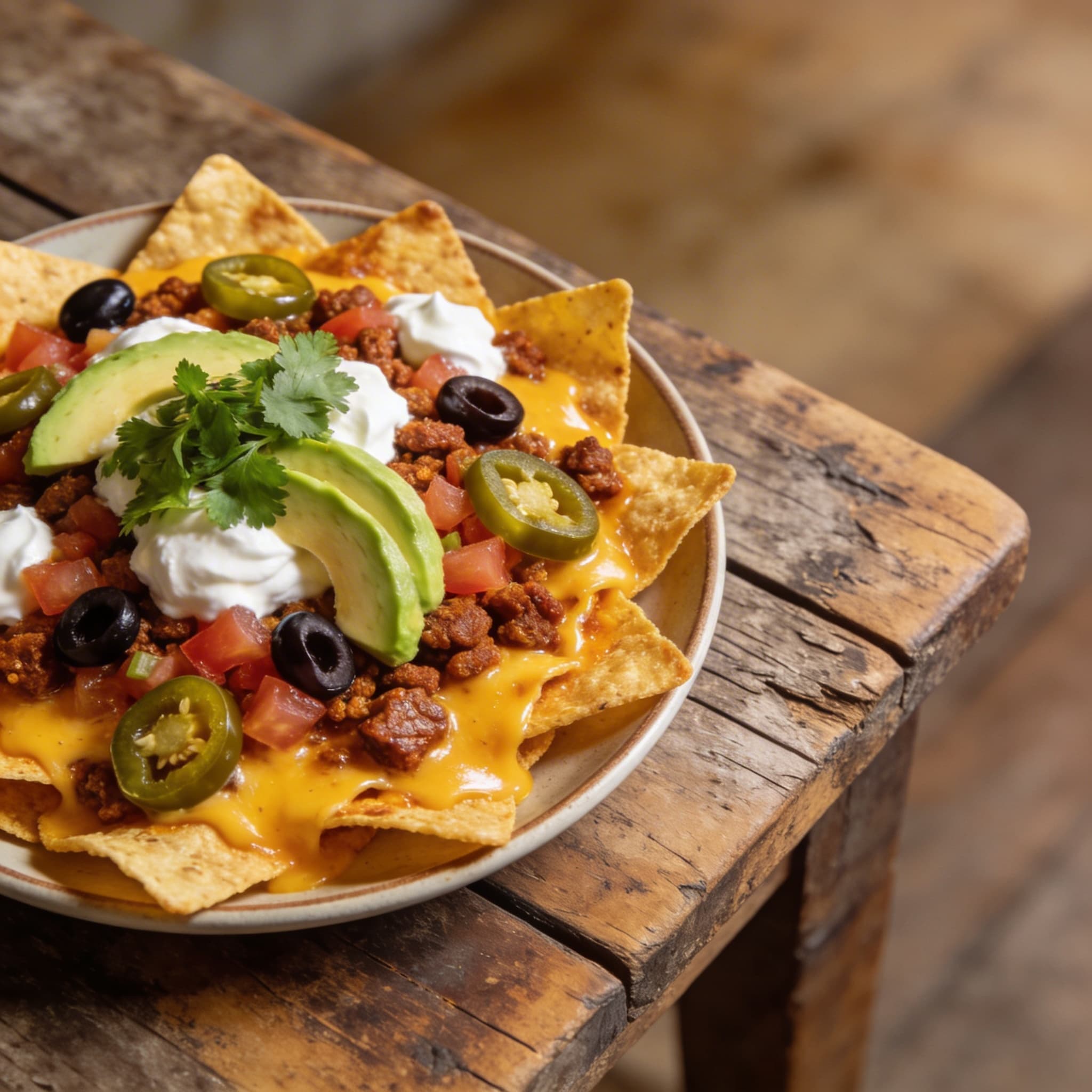 Knusprige Nachos Supreme