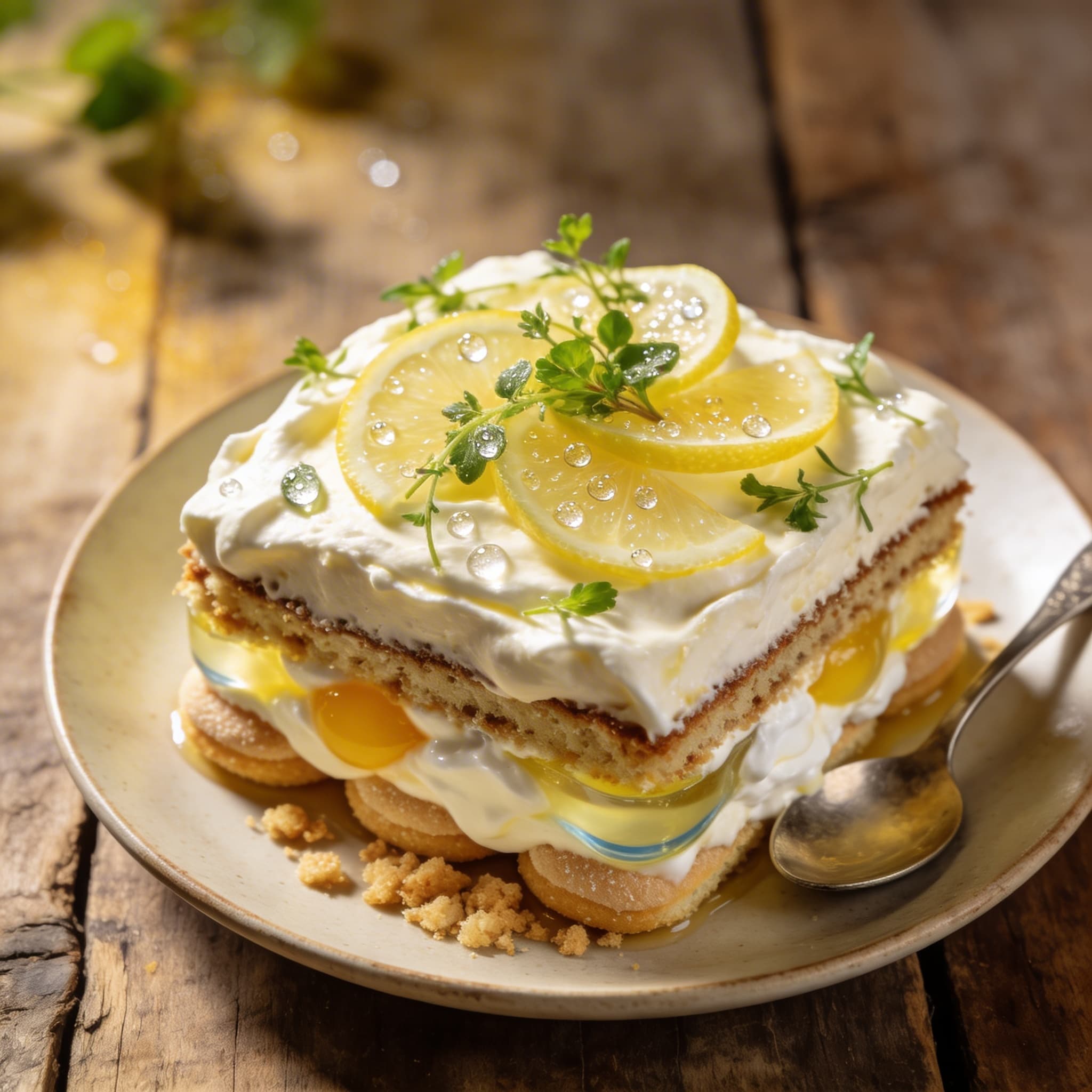 Fruchtiges Tiramisu mit Limoncello