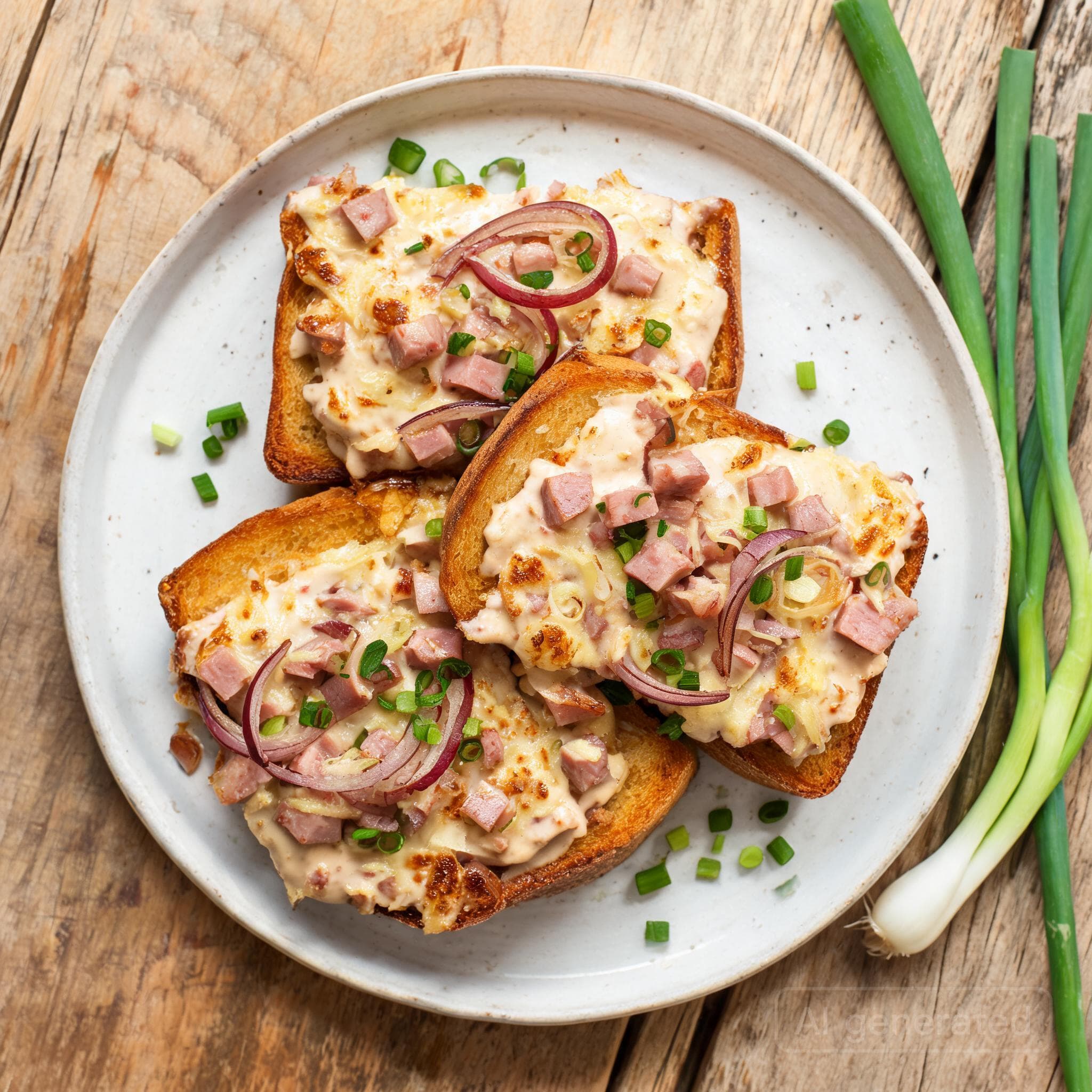Schnelle Flammkuchen-Toasties