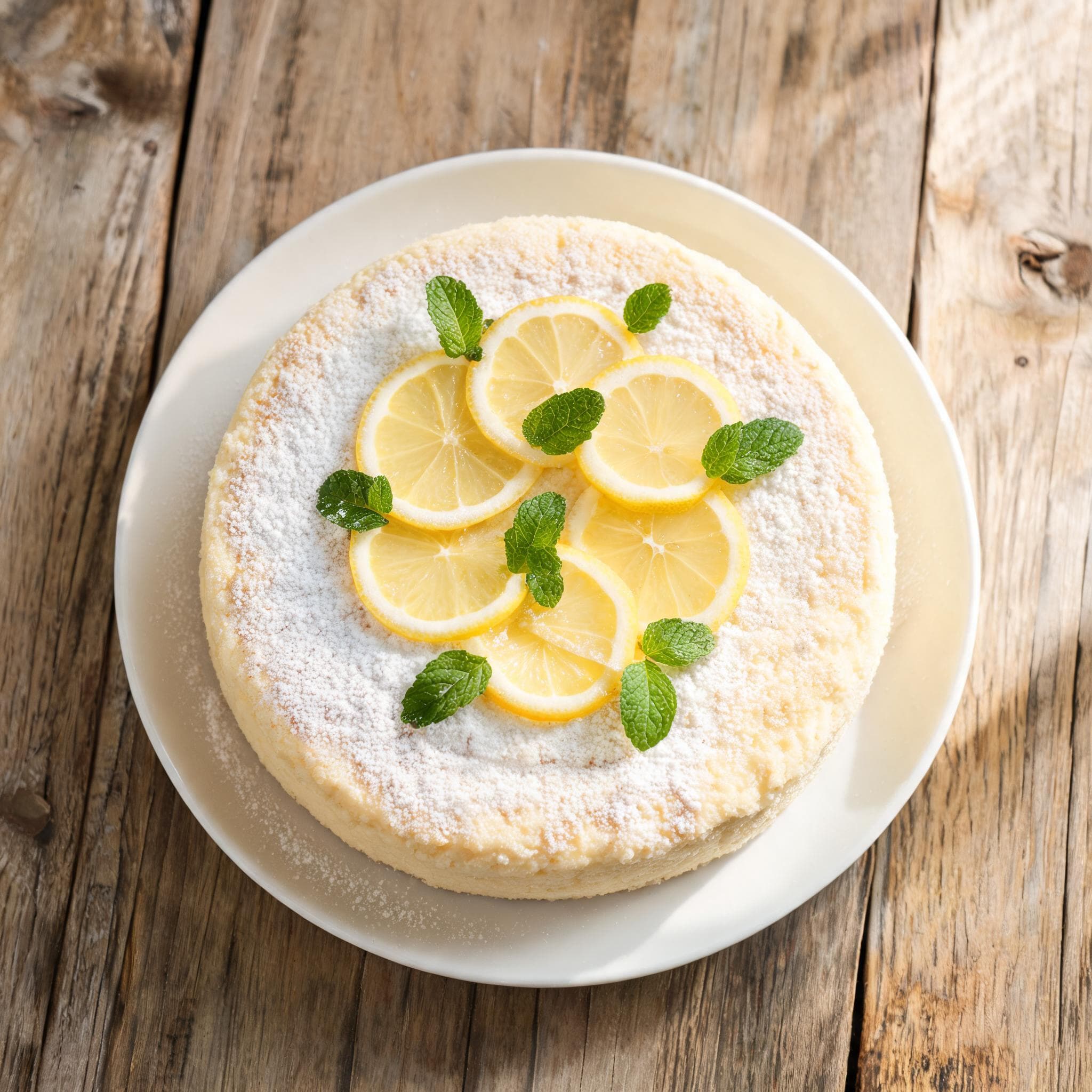 Crustless Quark Cake