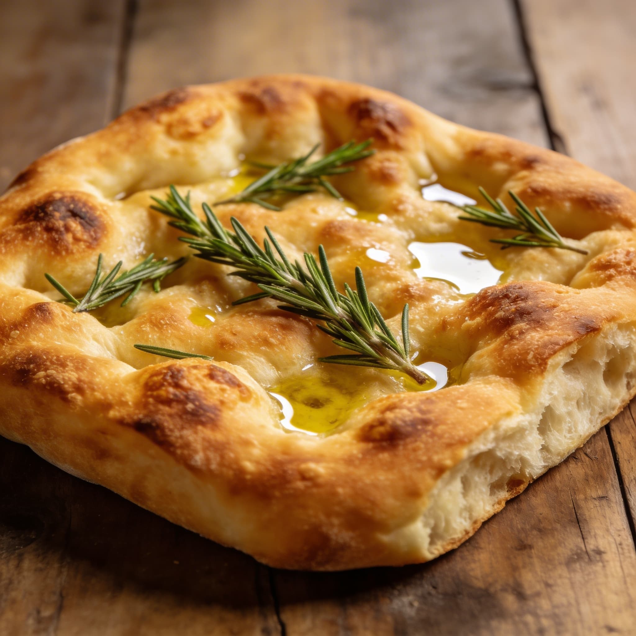 Fluffige Focaccia aus dem Airfryer
