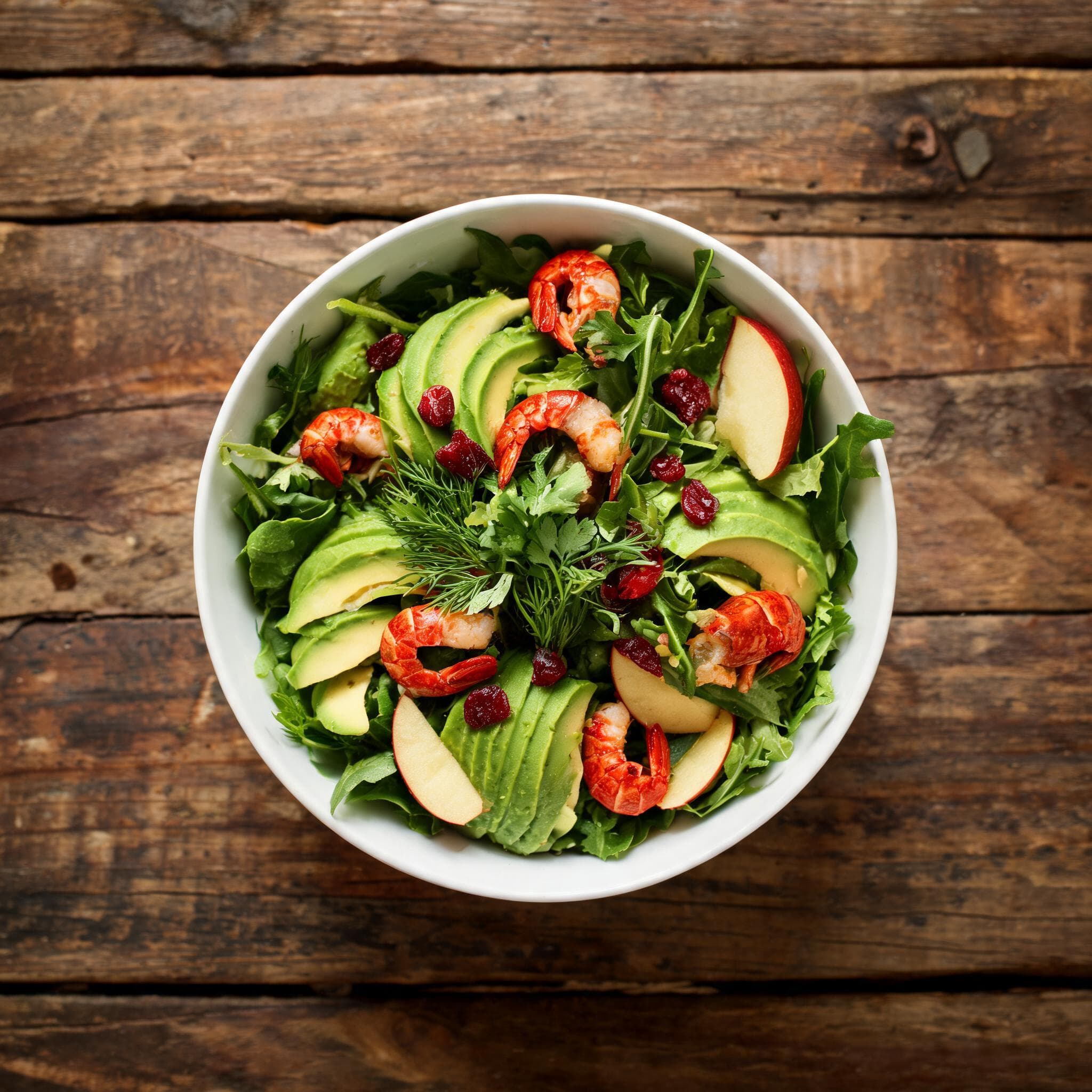 Crayfish Salad with Avocado