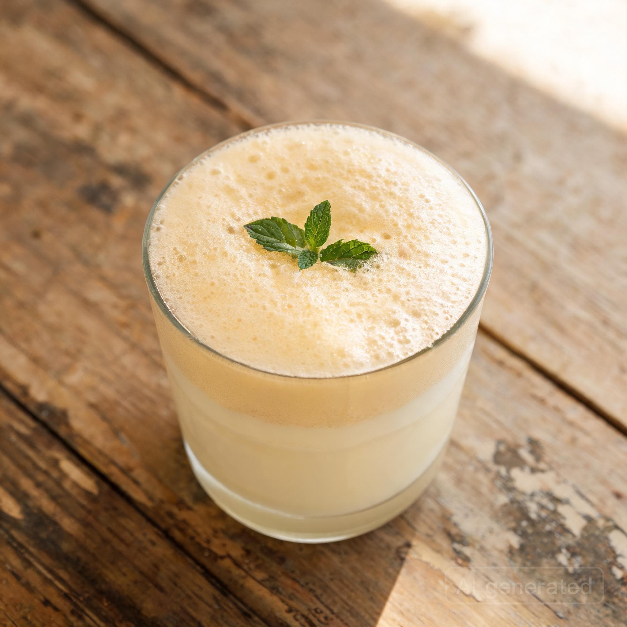 Traditionelle Welfenspeise im Glas