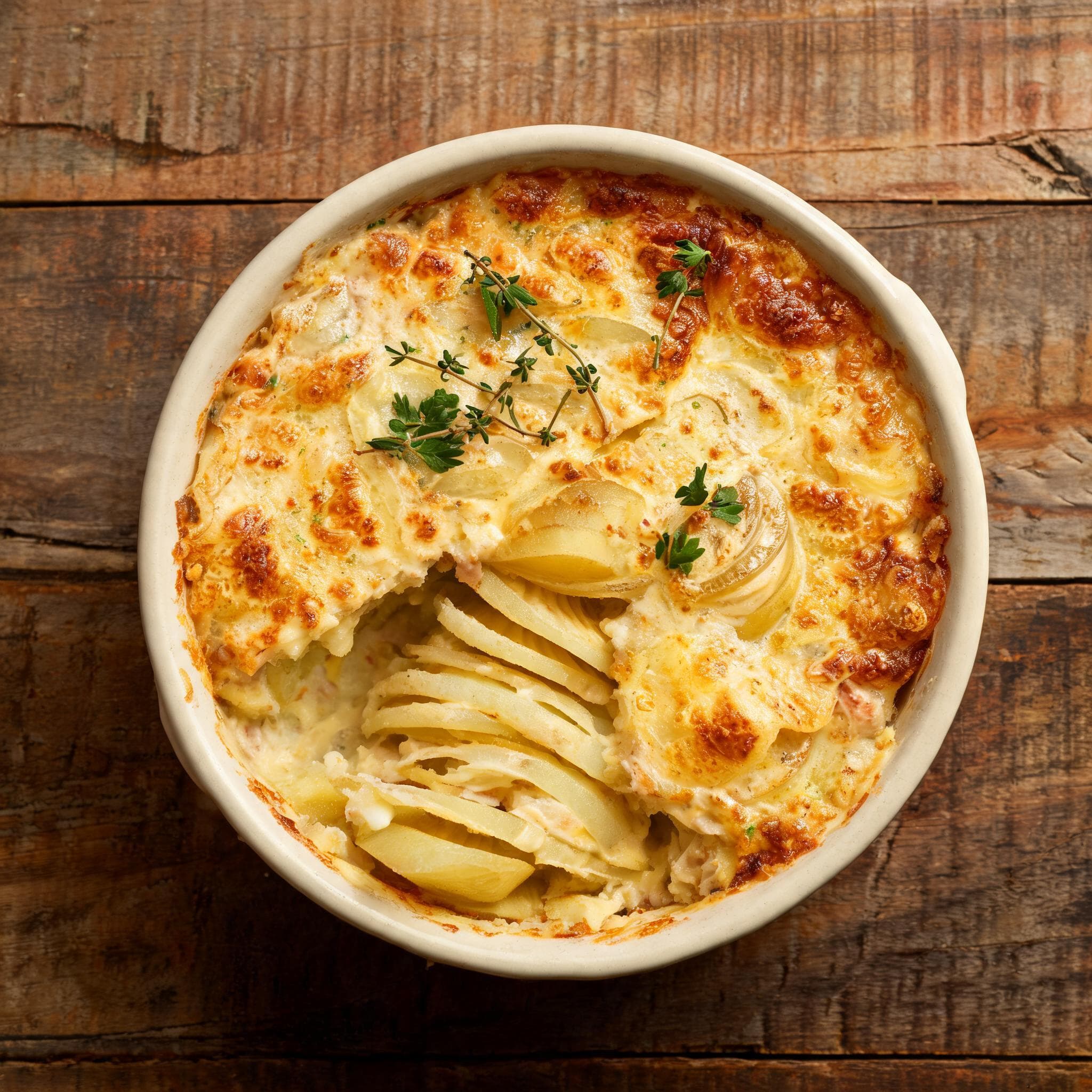 Kartoffelgratin nach Landfrauenart