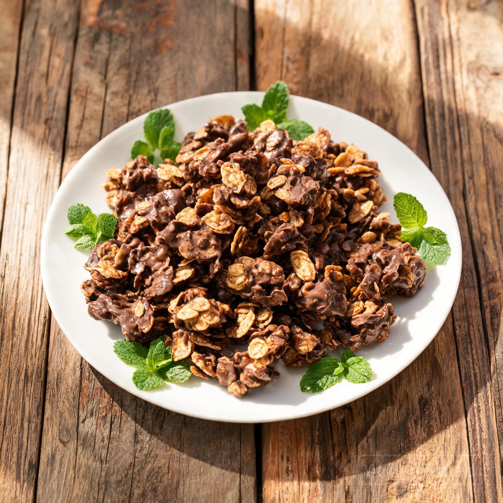 Knusprige Chai-Schoko-Crossies