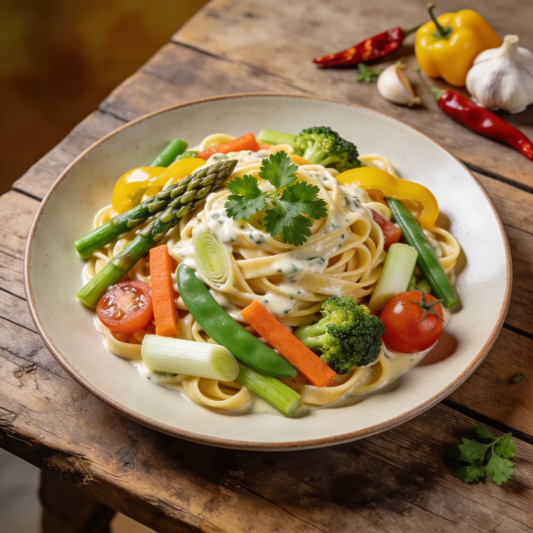 Frische Pasta Primavera