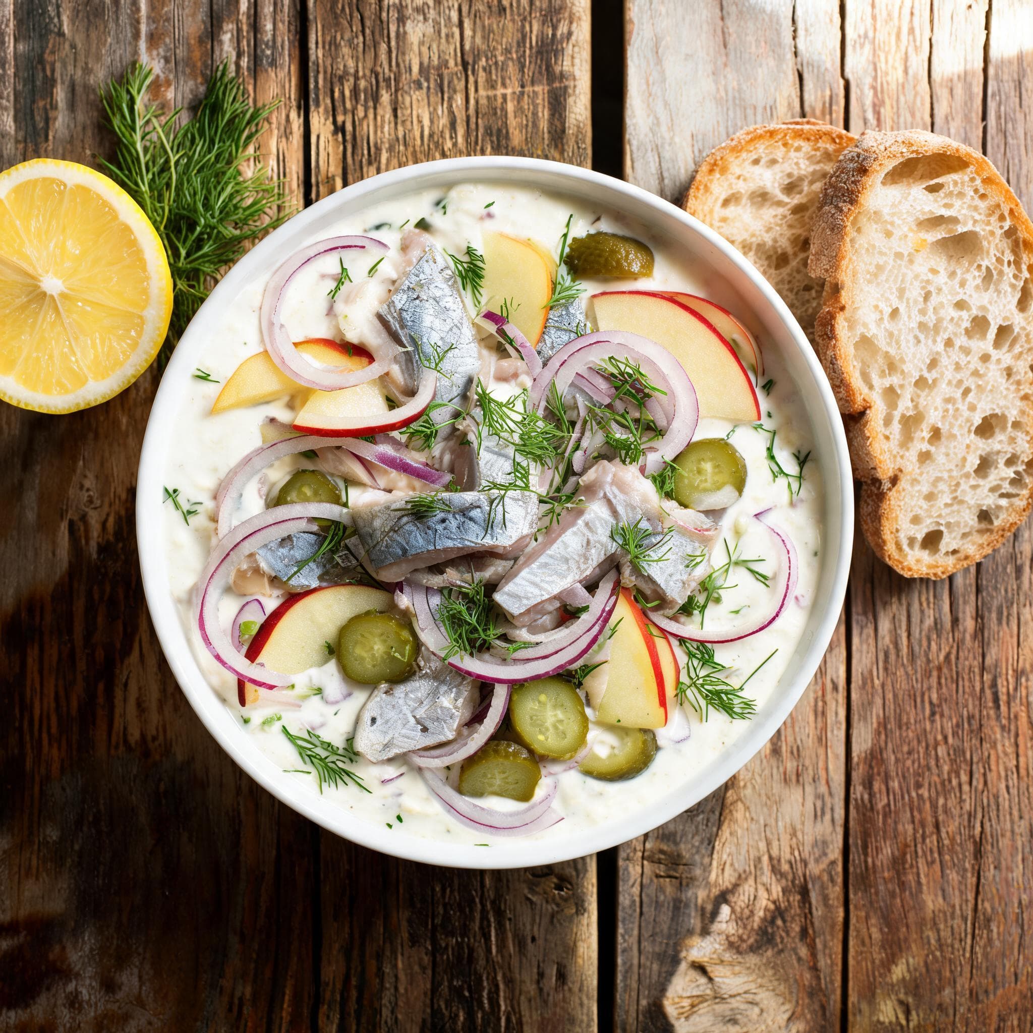 Herring Salad with Apple