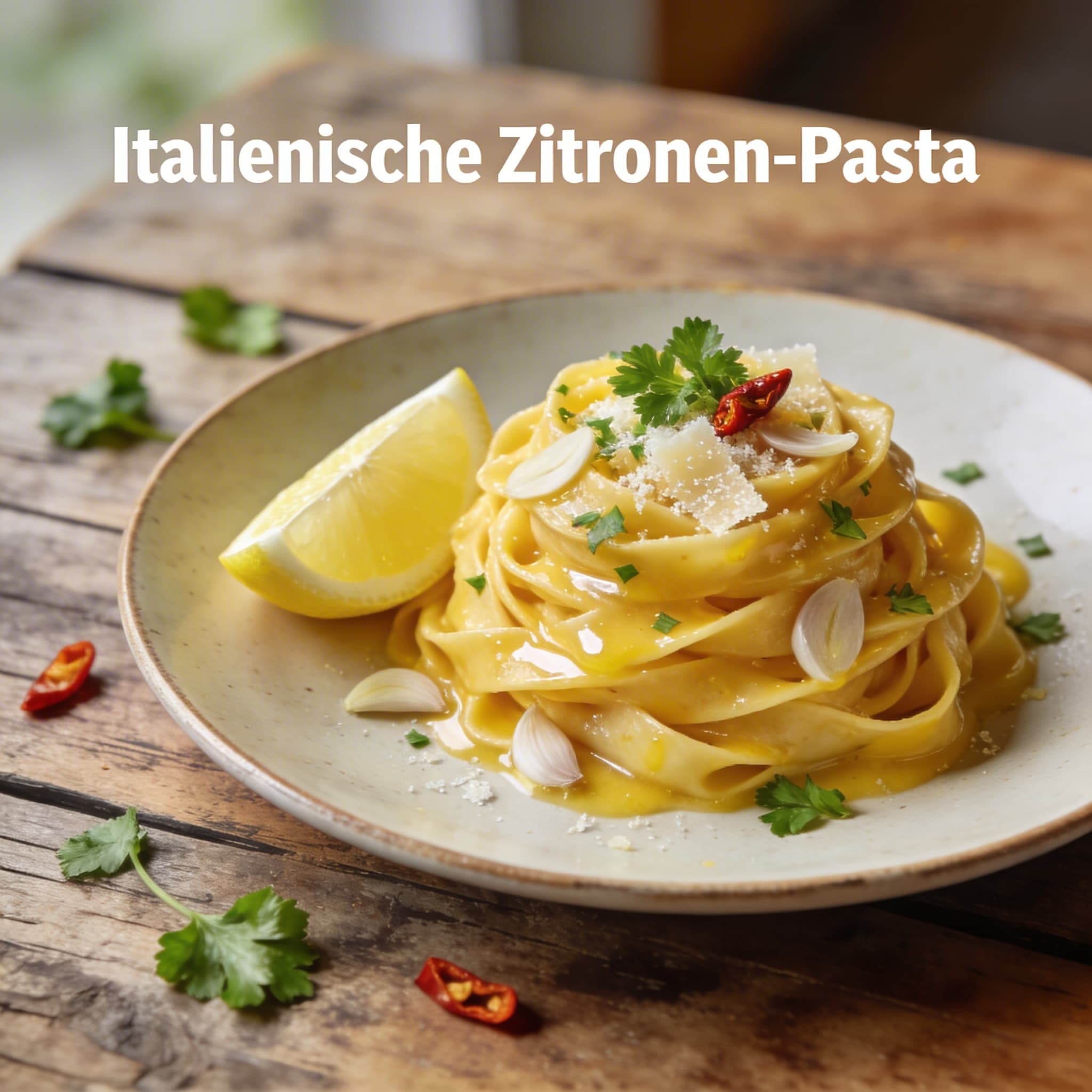 Italienische Zitronen-Pasta