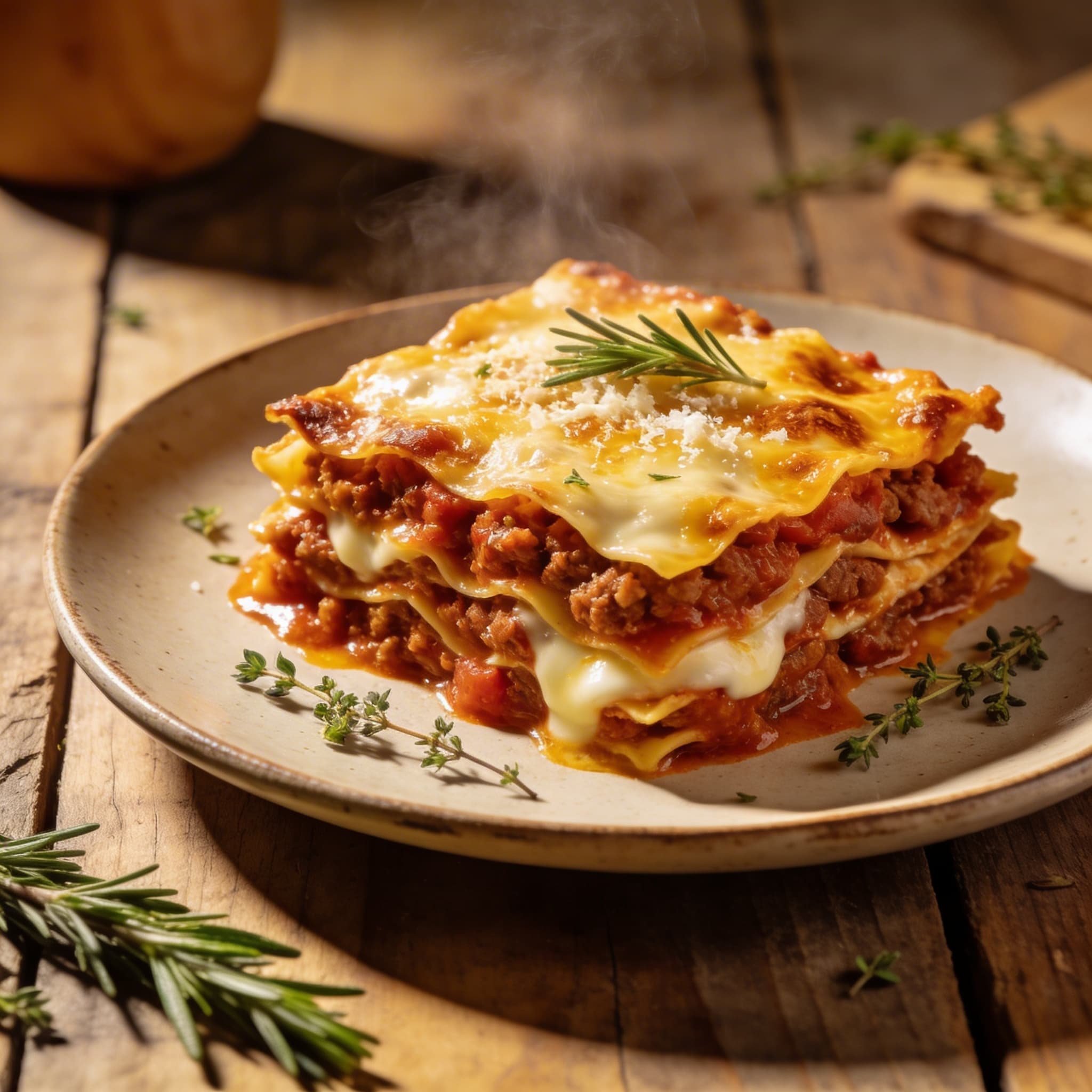Klassische Lasagne Bolognese
