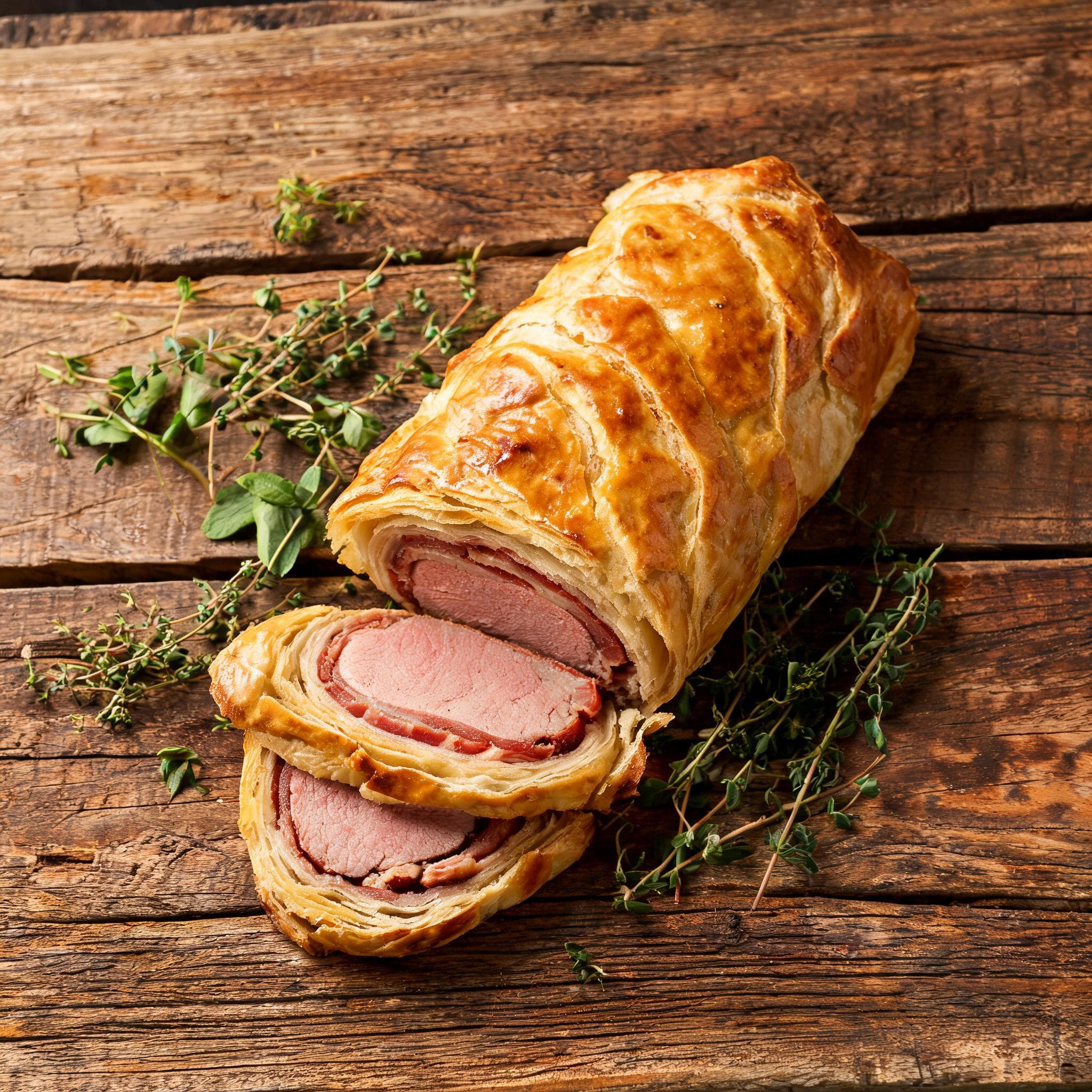 Schweinefilet im Blätterteig