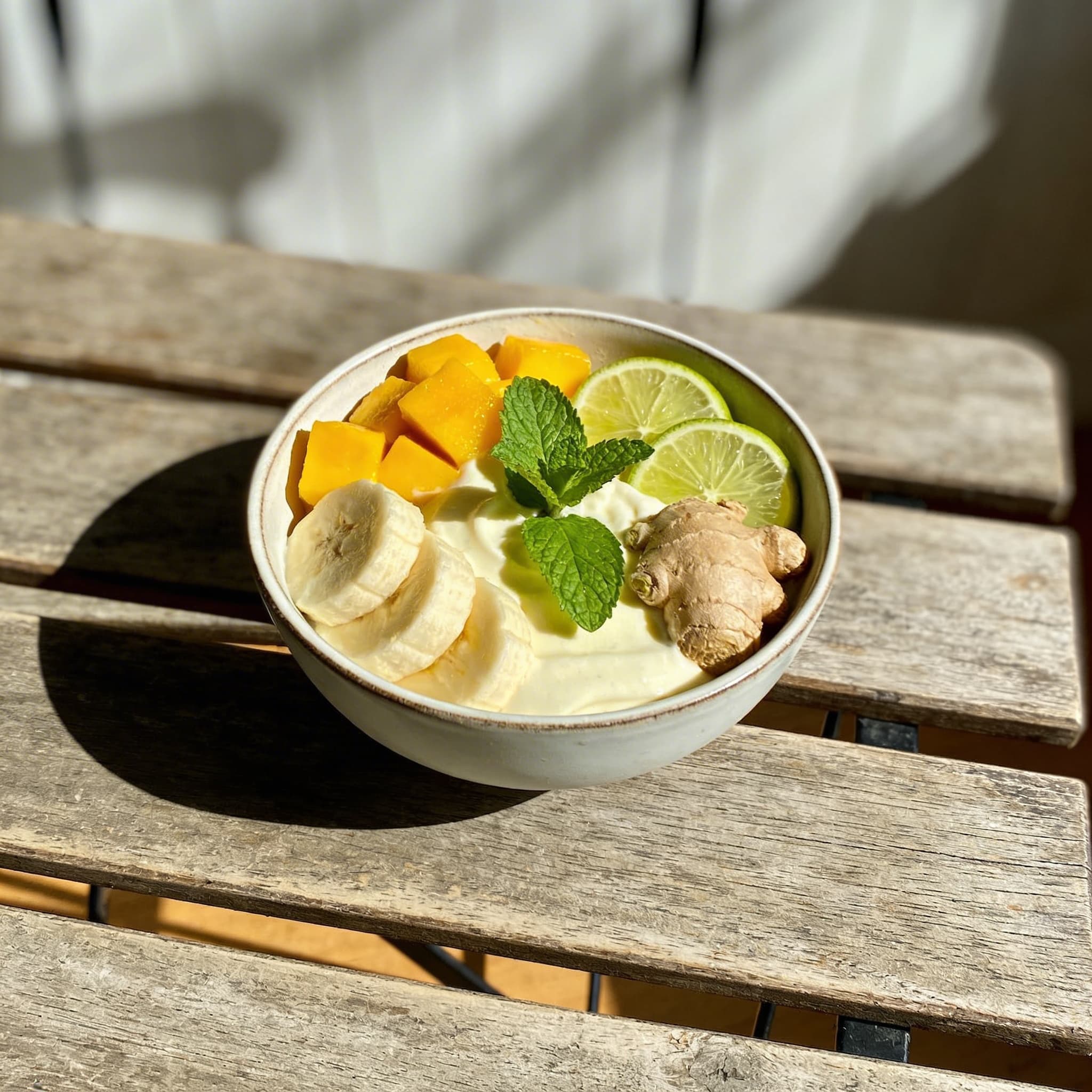 Mango Limetten Nicecream