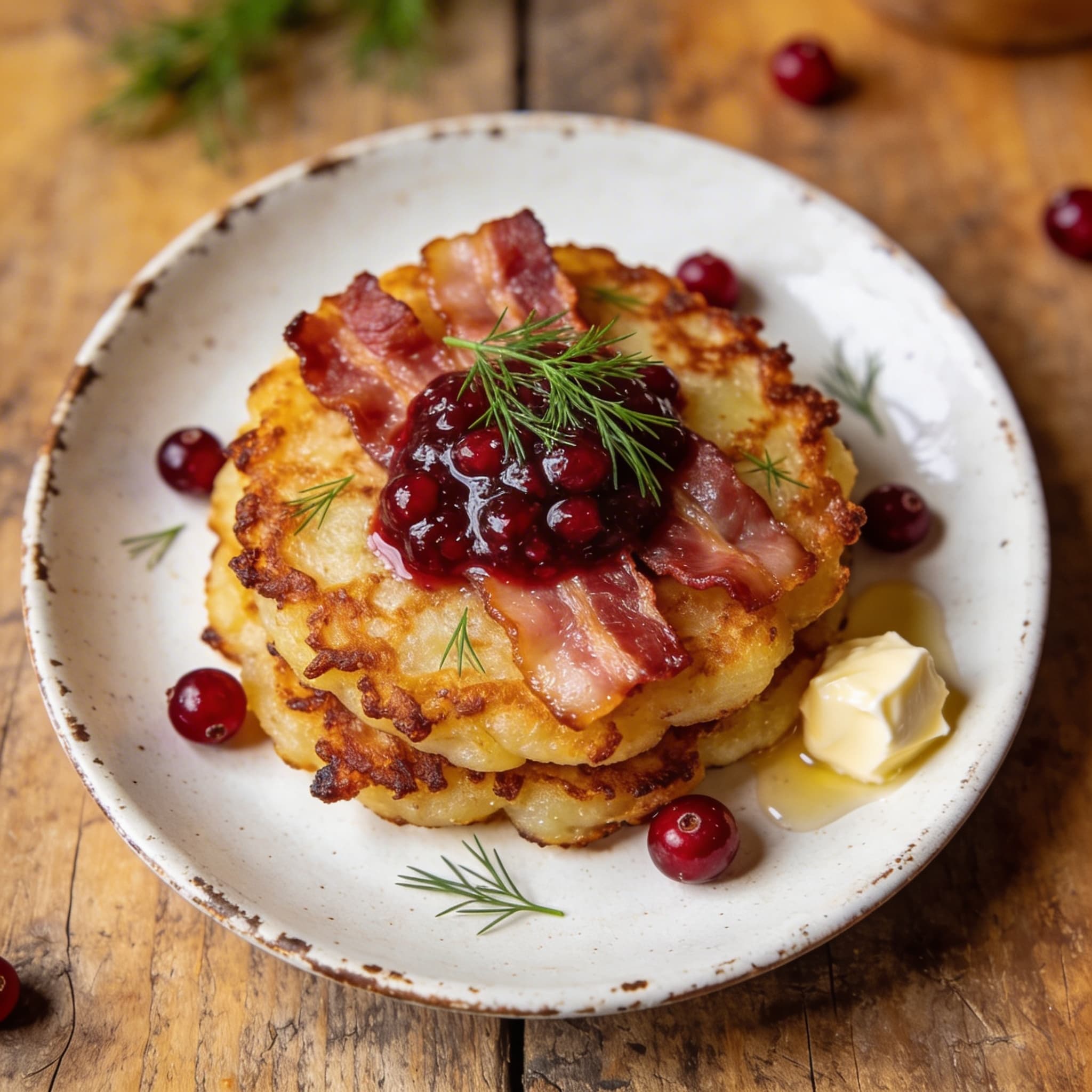 Schwedische Raggmunk Kartoffelpuffer