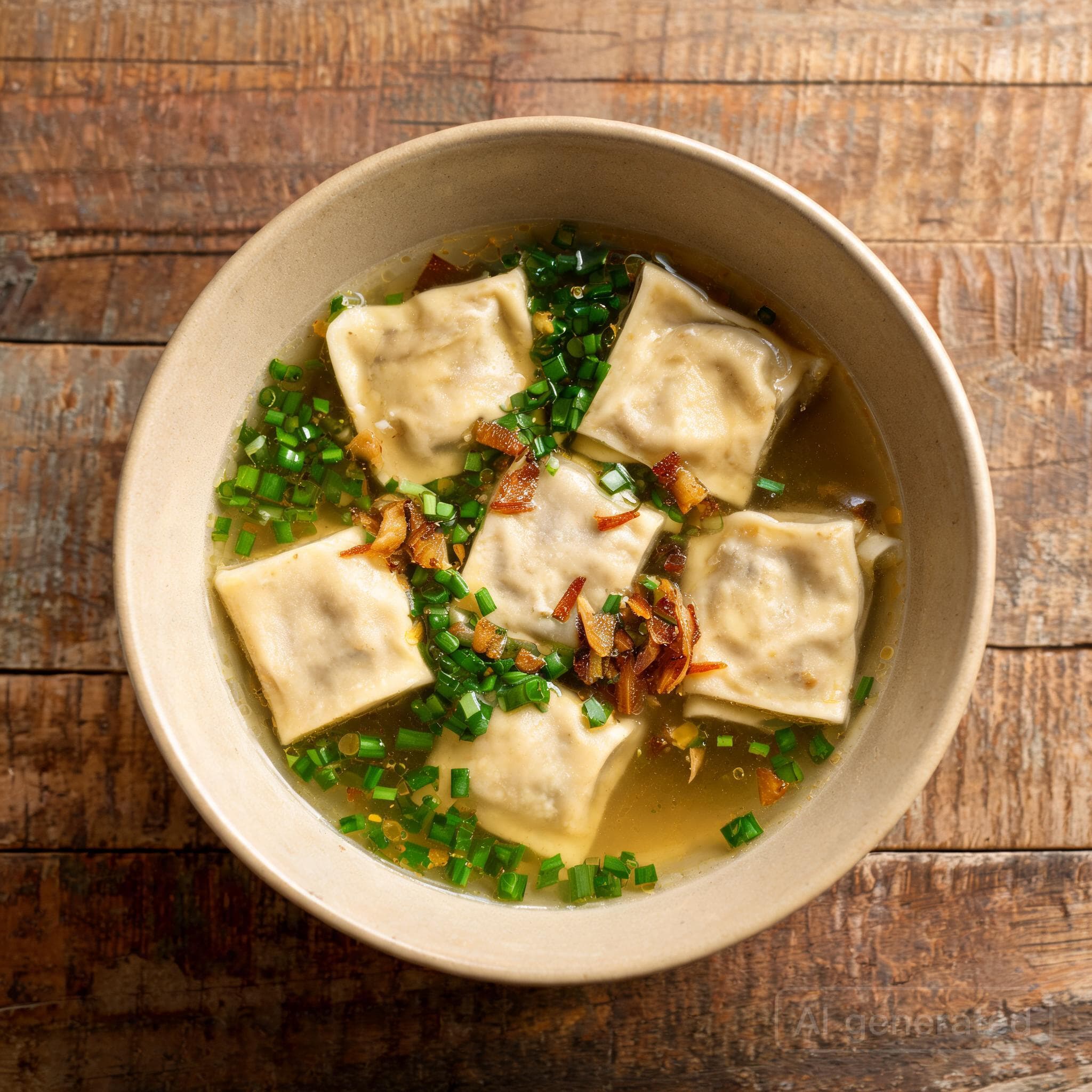 Maultaschen in der Brühe