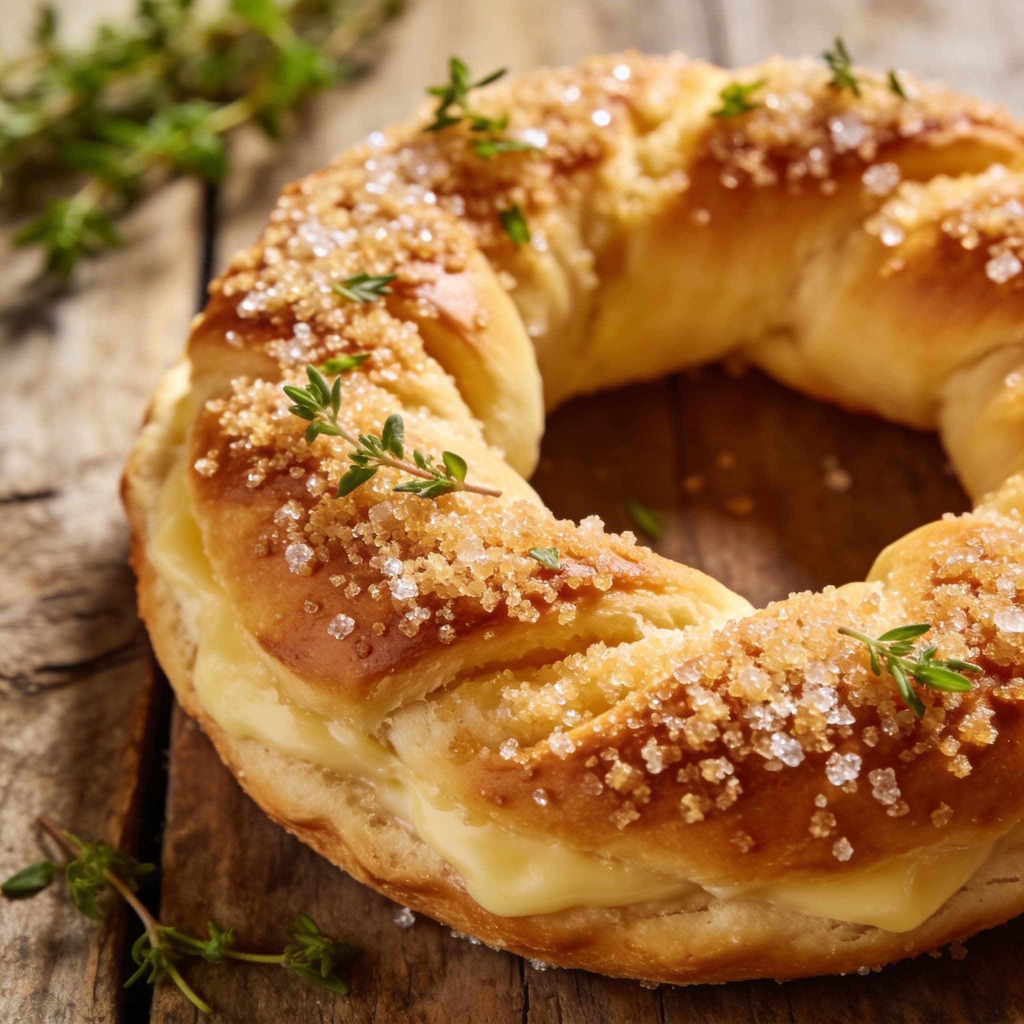 Zarte Butter-Sahne-Kringel