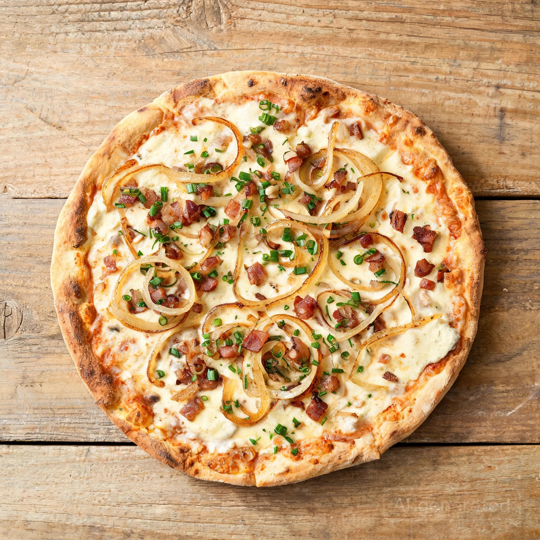 Flammkuchen Elsässer Art