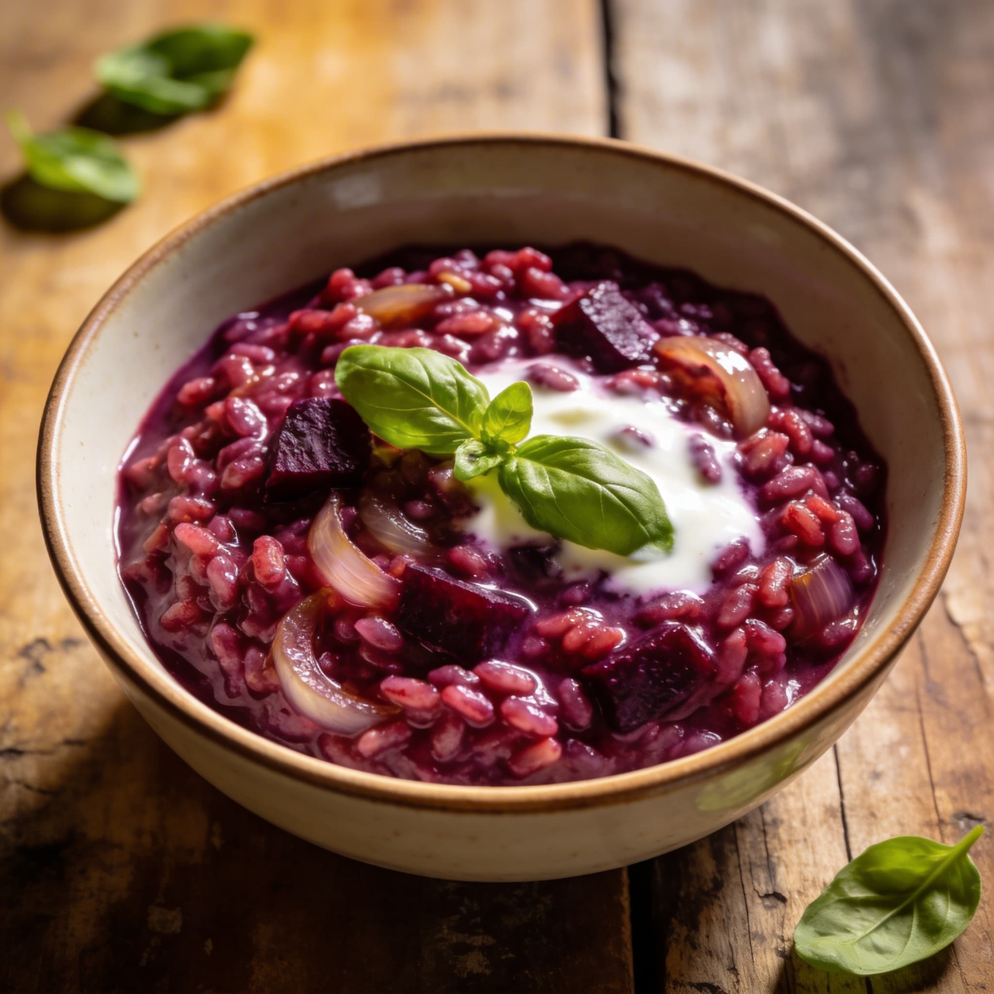 Cremiges Rote-Bete-Risotto