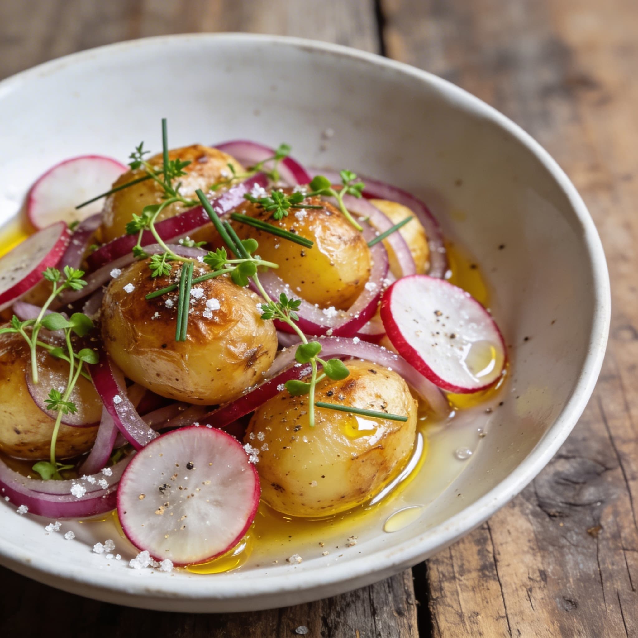 Deftiger Kartoffel-Radieschen-Salat