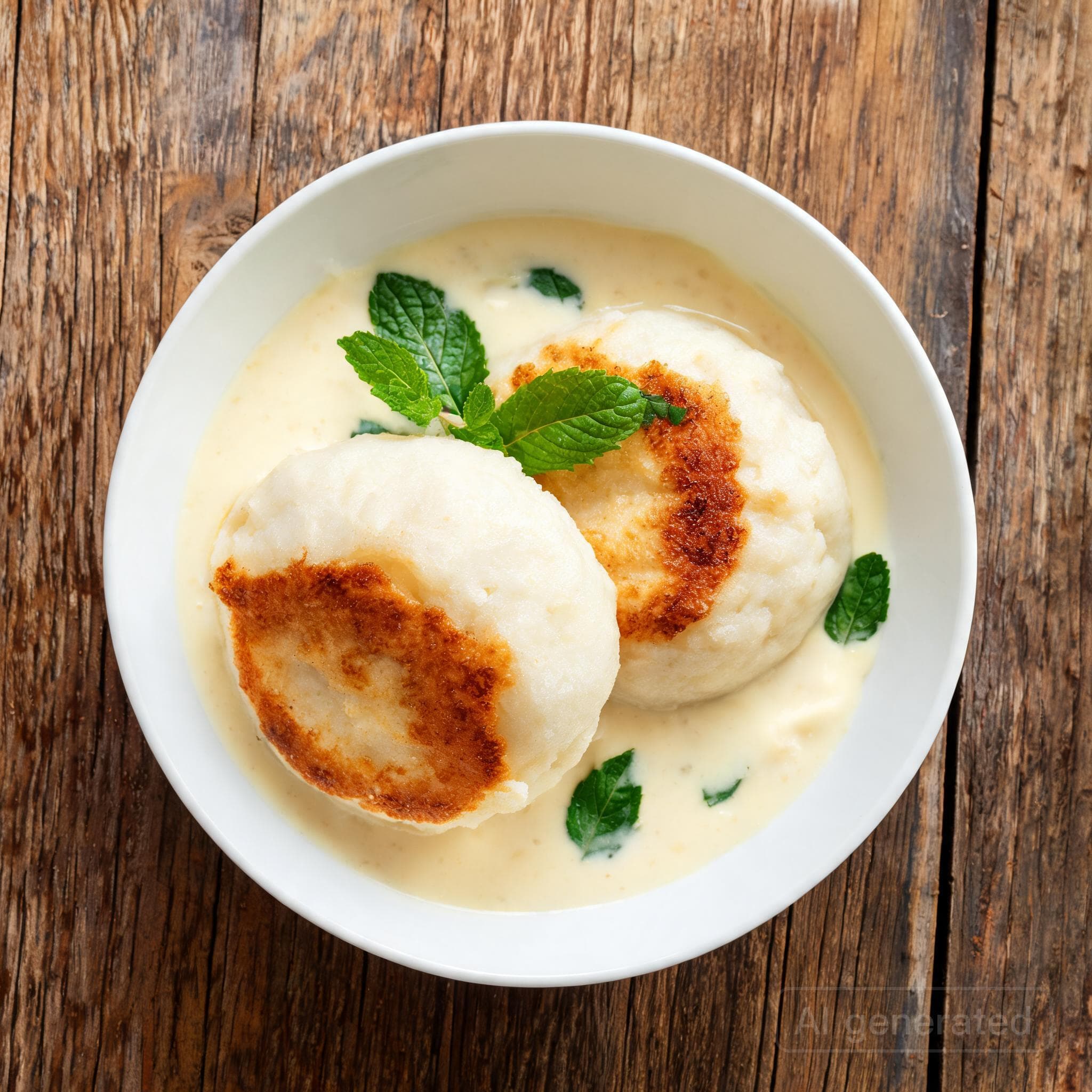 Dampfnudeln mit Vanillesauce