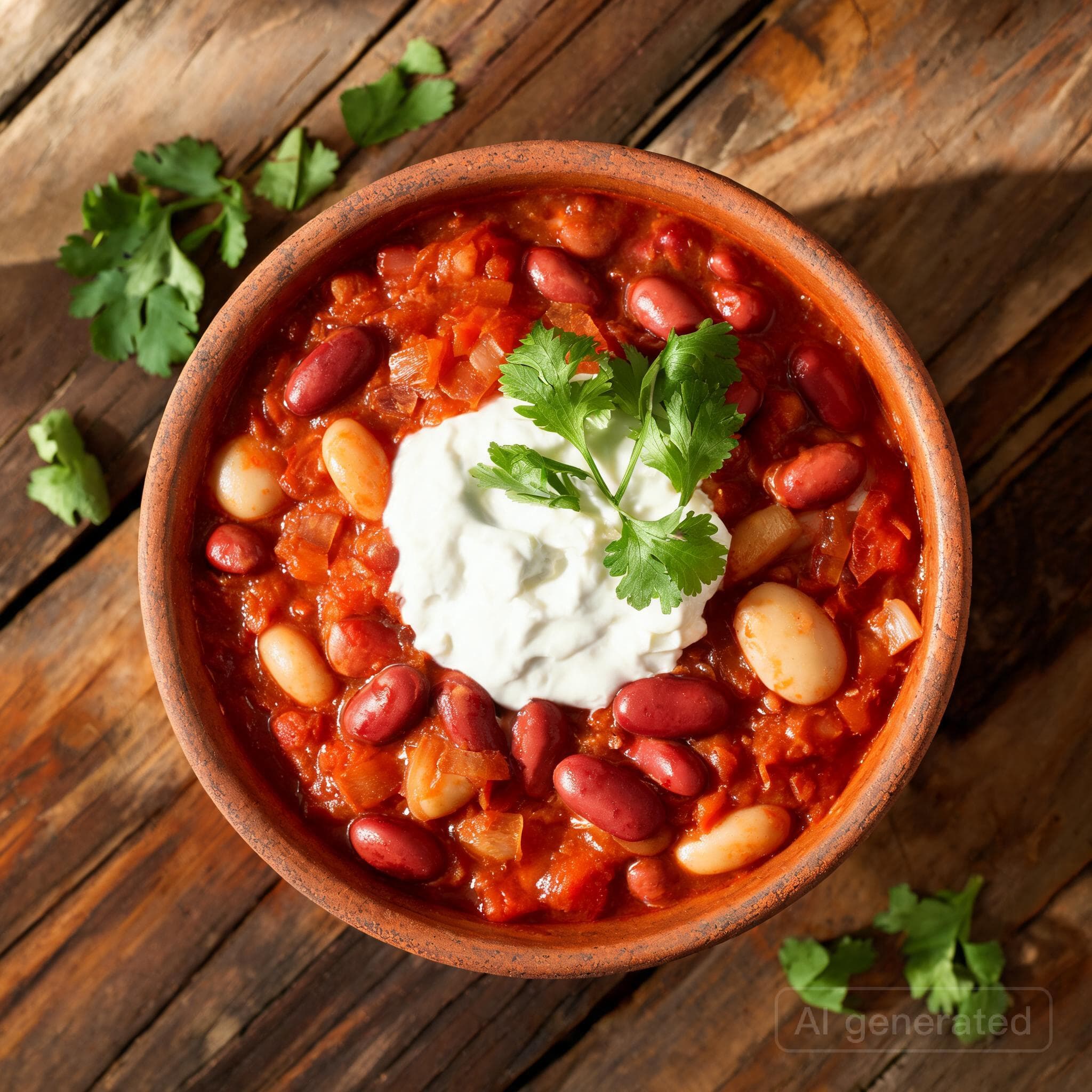 Deftiges Chili sin Carne