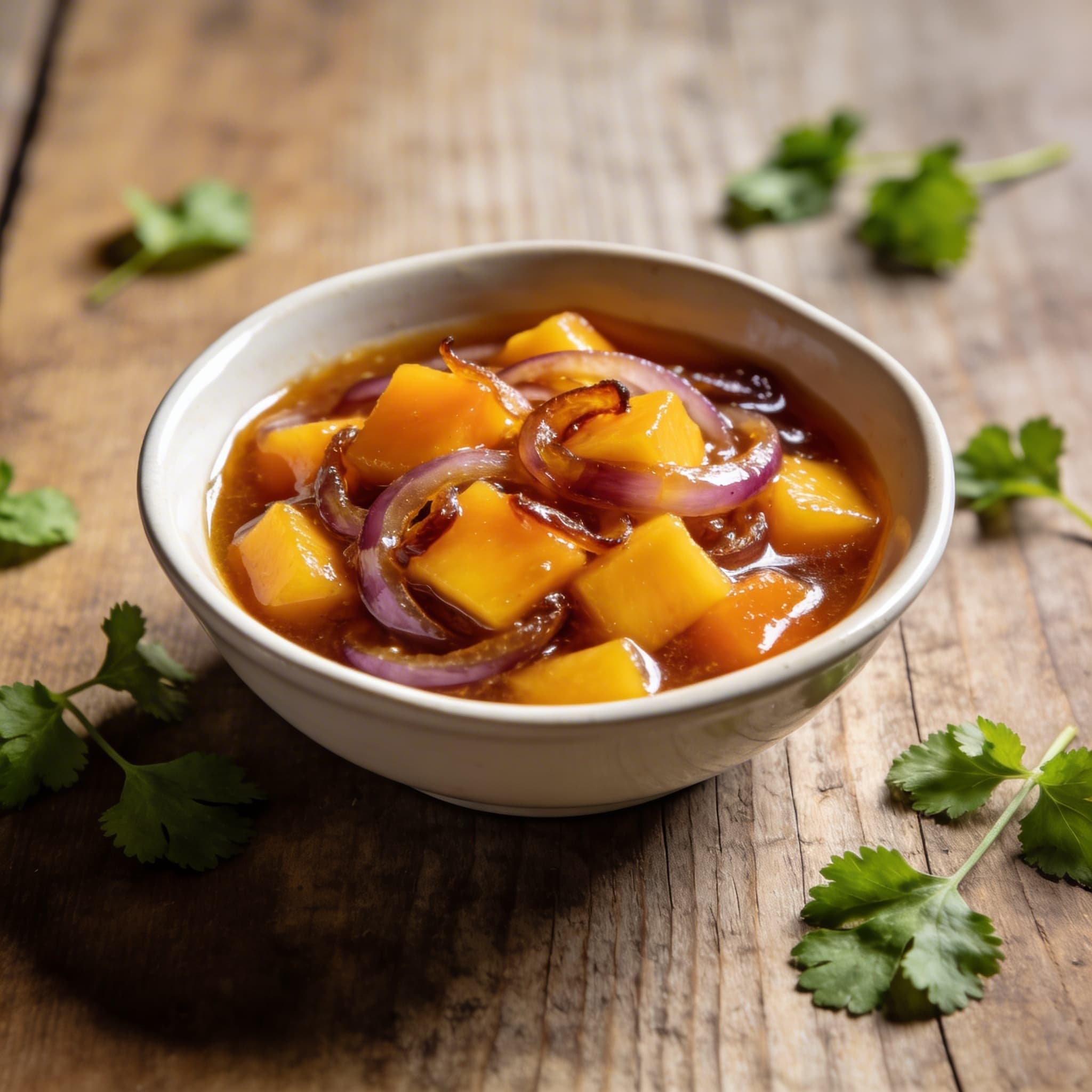Fruchtige Mango-Zwiebel-Marinade