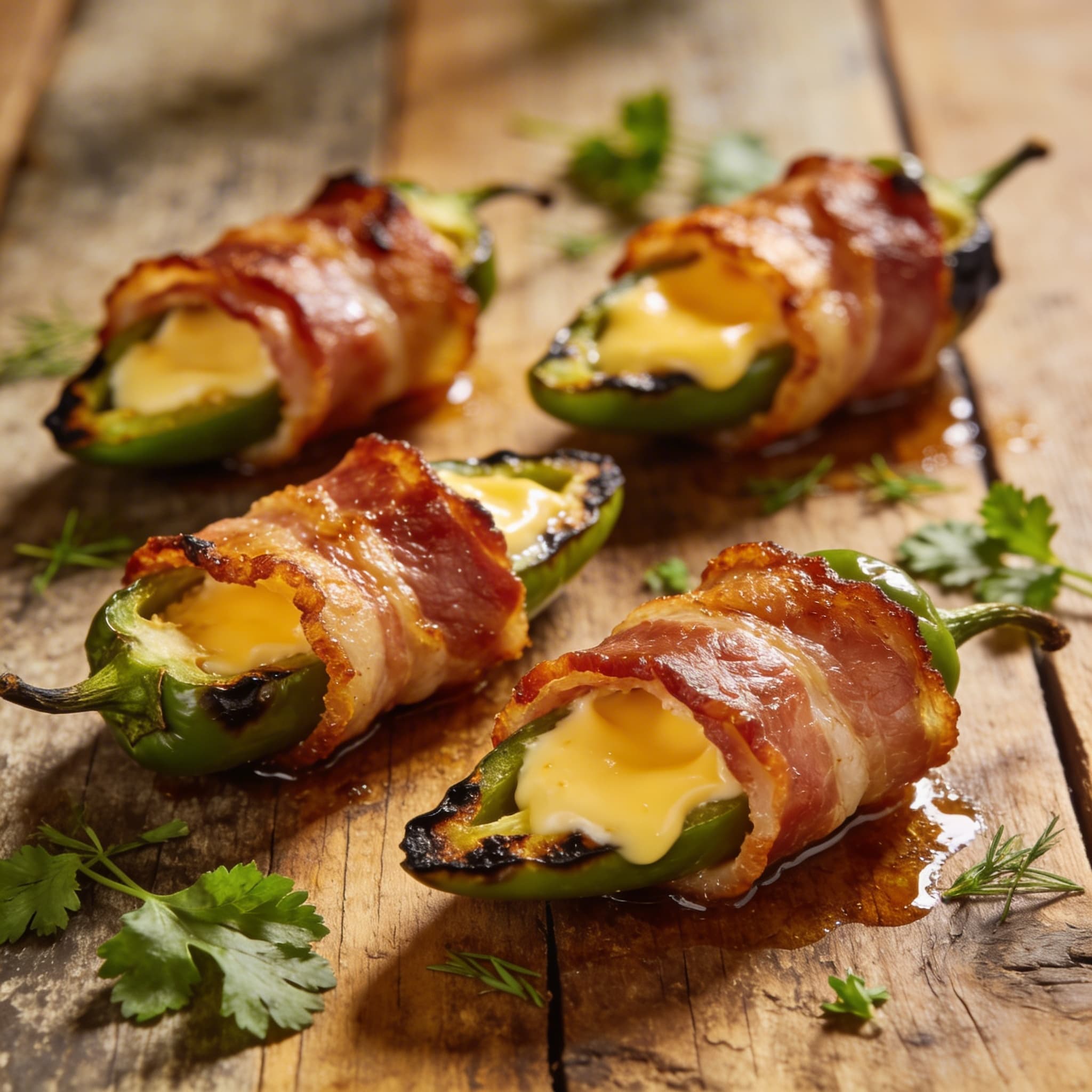 Herzhafte Bacon-Jalapeño-Poppers