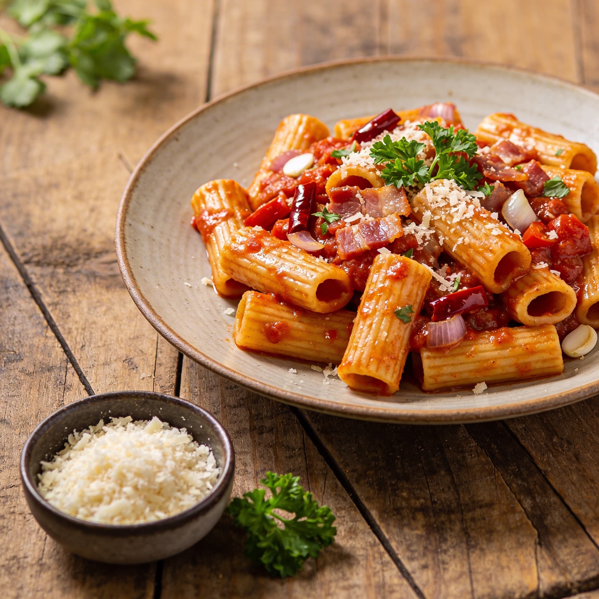 Klassische Pasta all’Amatriciana
