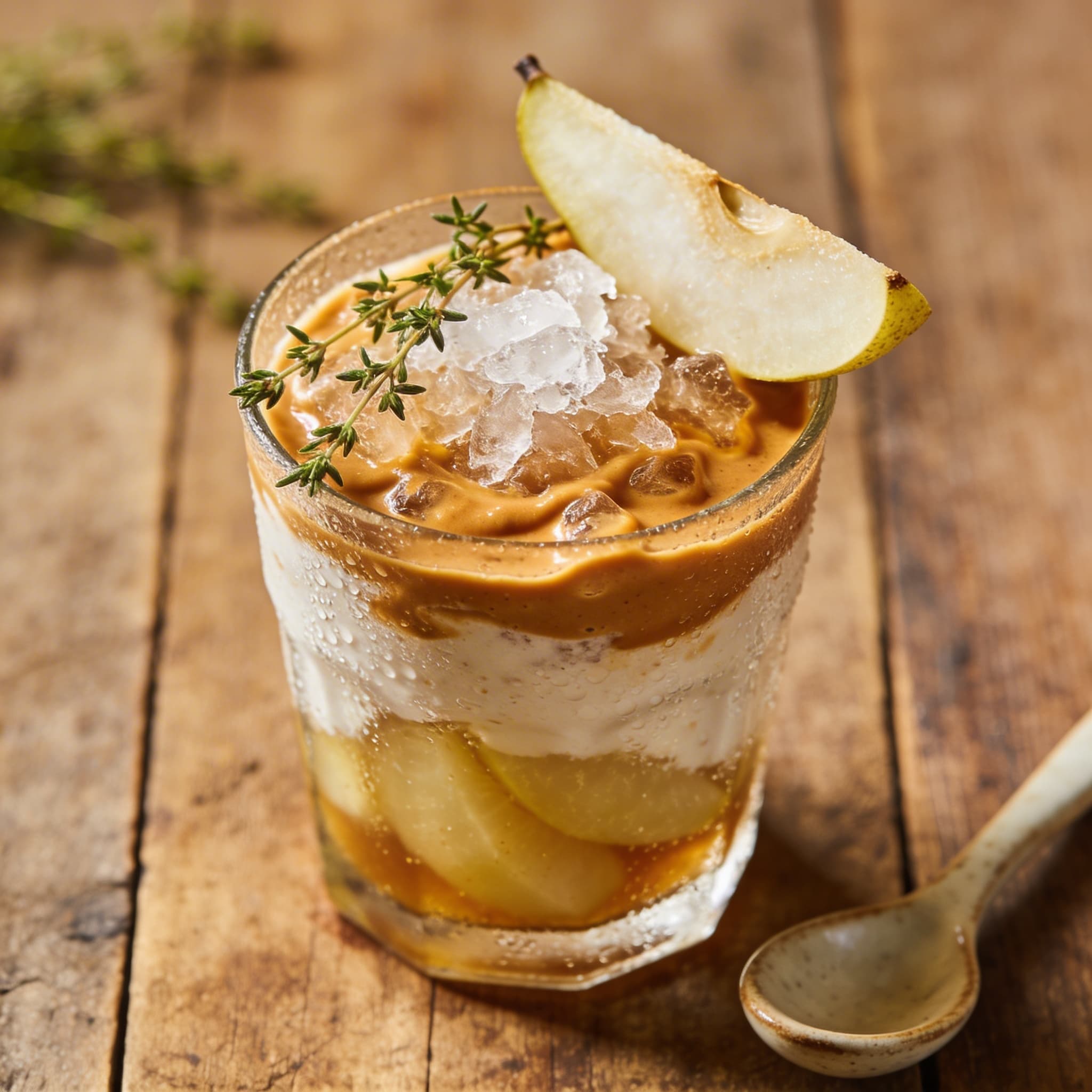 Cremiger Birnen-Pumpkin-Frost