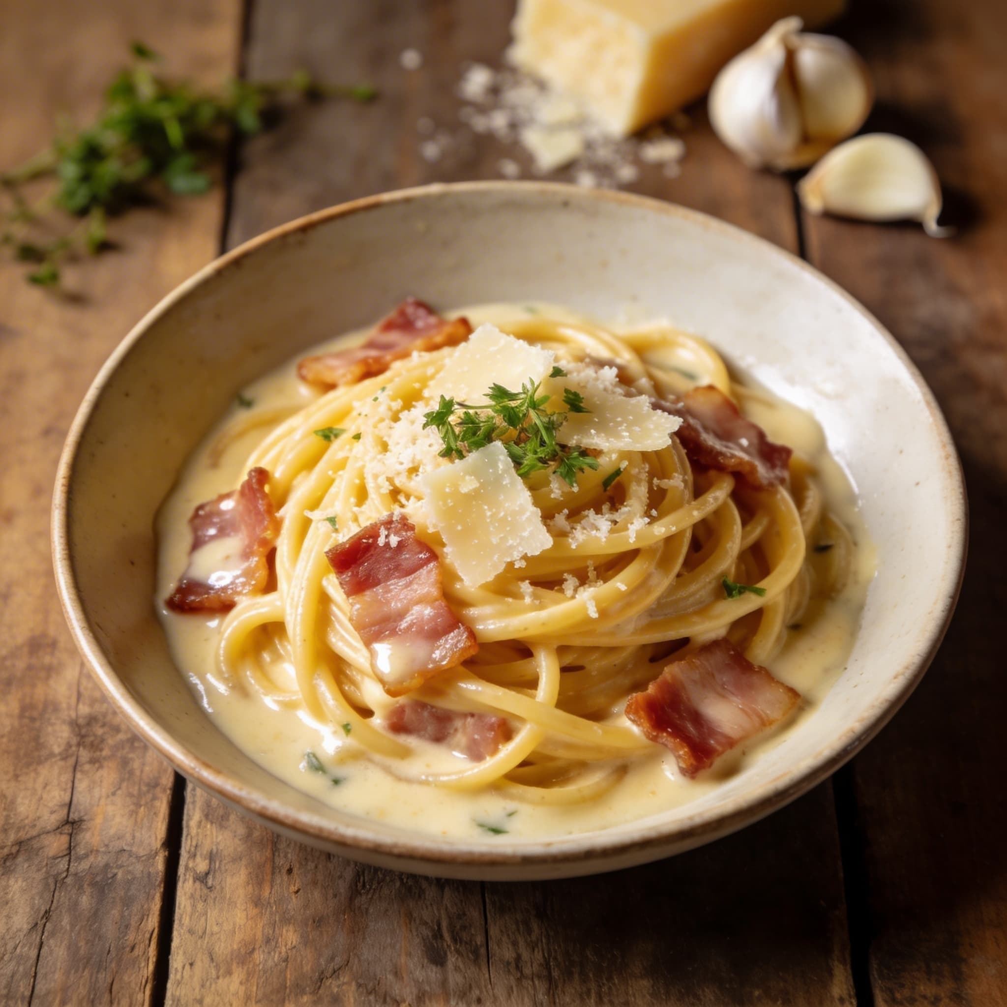 Cremige Spaghetti Carbonara