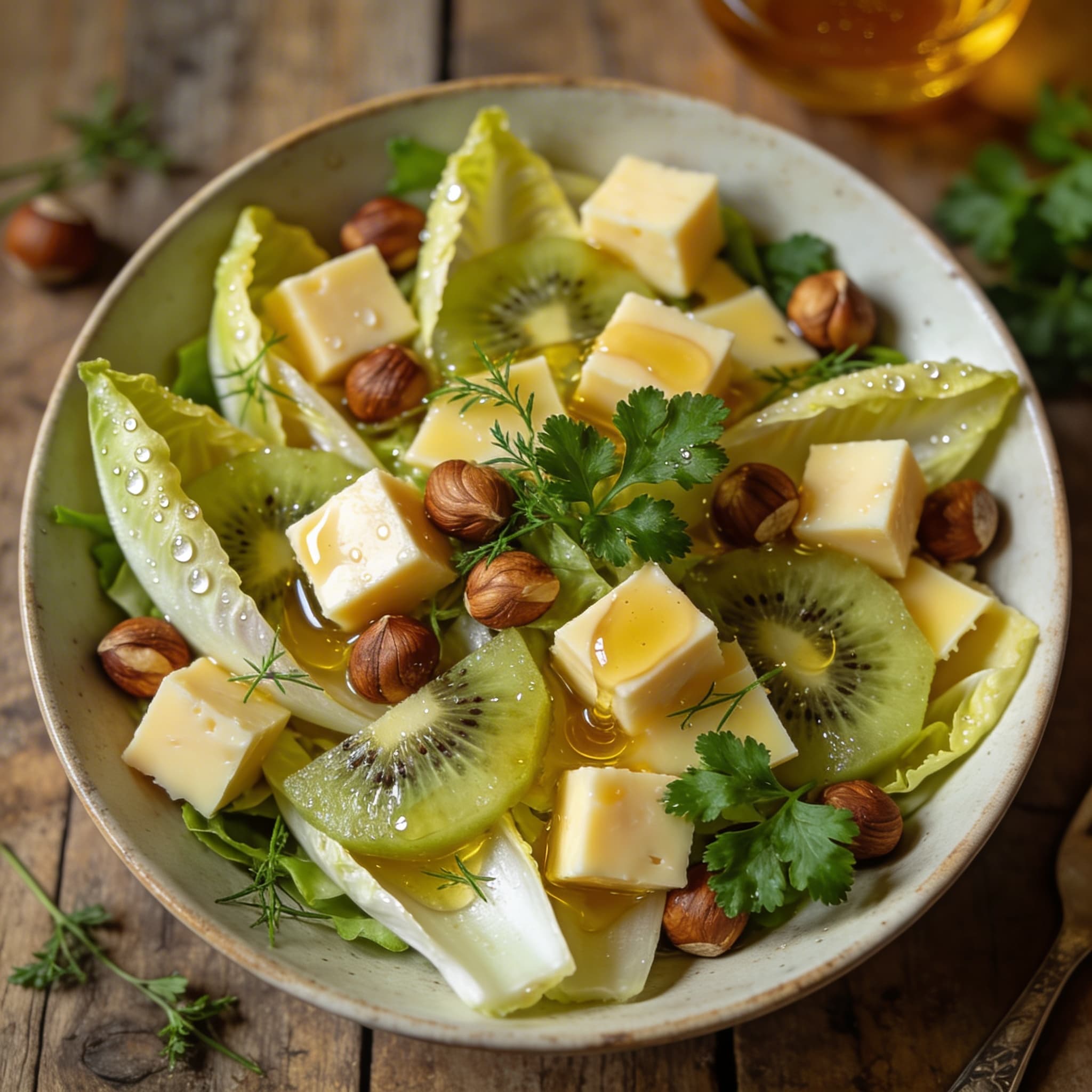 Würziger Wintersalat mit Comté
