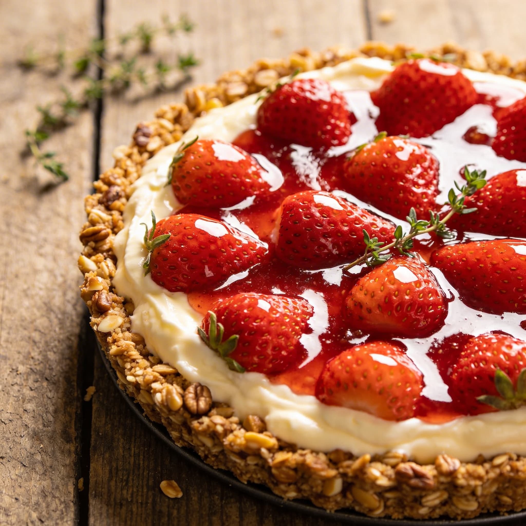 Fruchtige Erdbeertorte mit Buttermilch