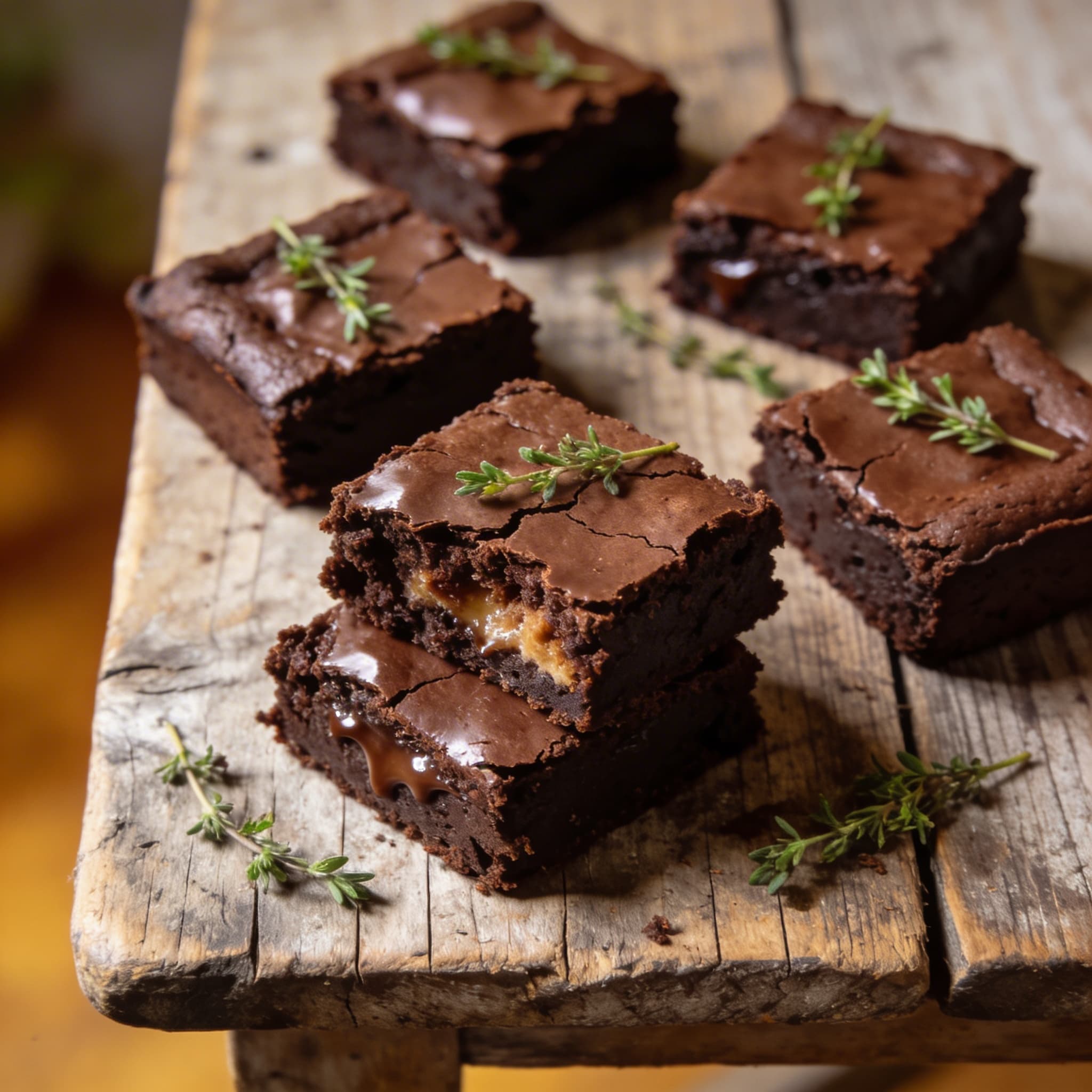 Saftige Fudgy Brownies