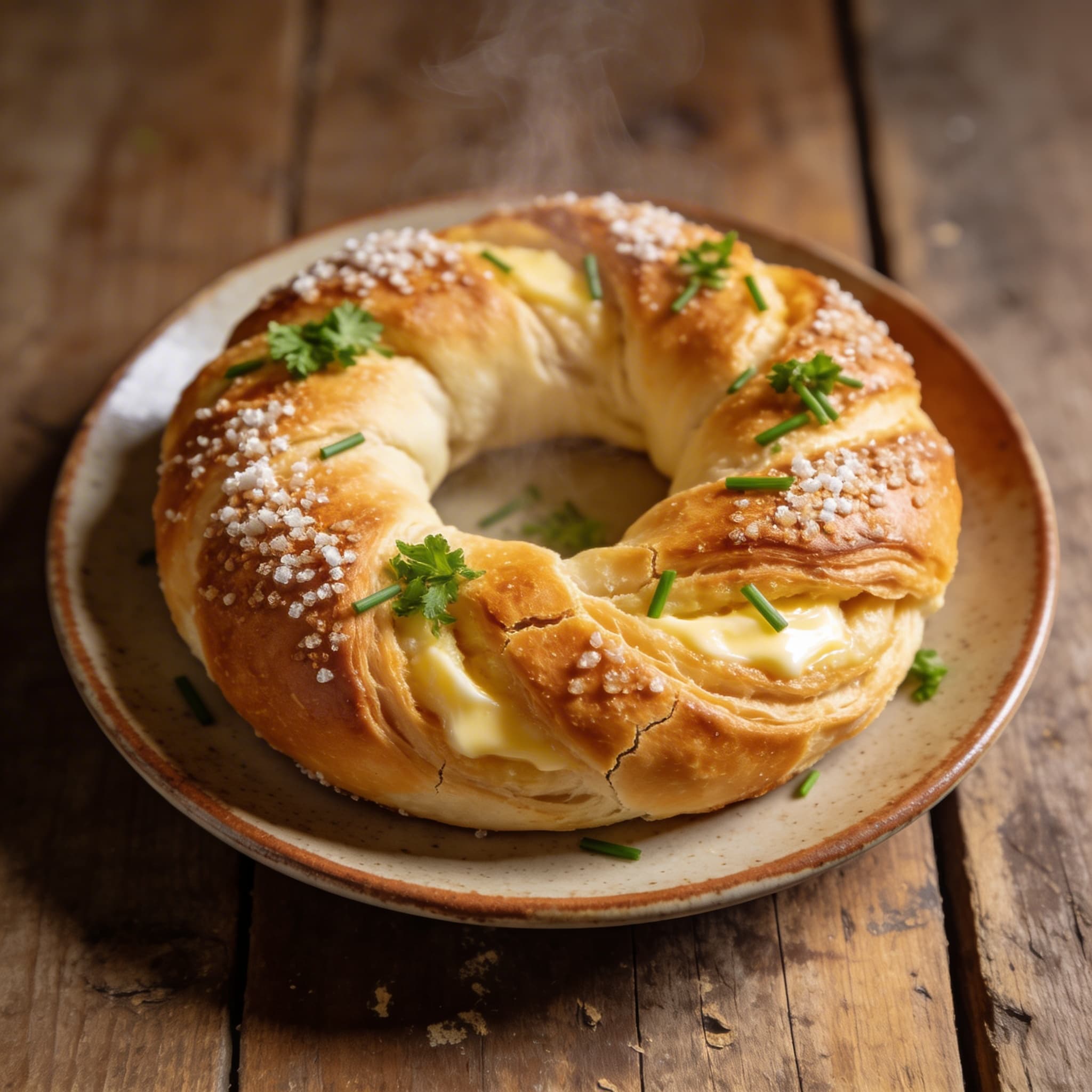 Zarte Butter-Sahne-Kringel