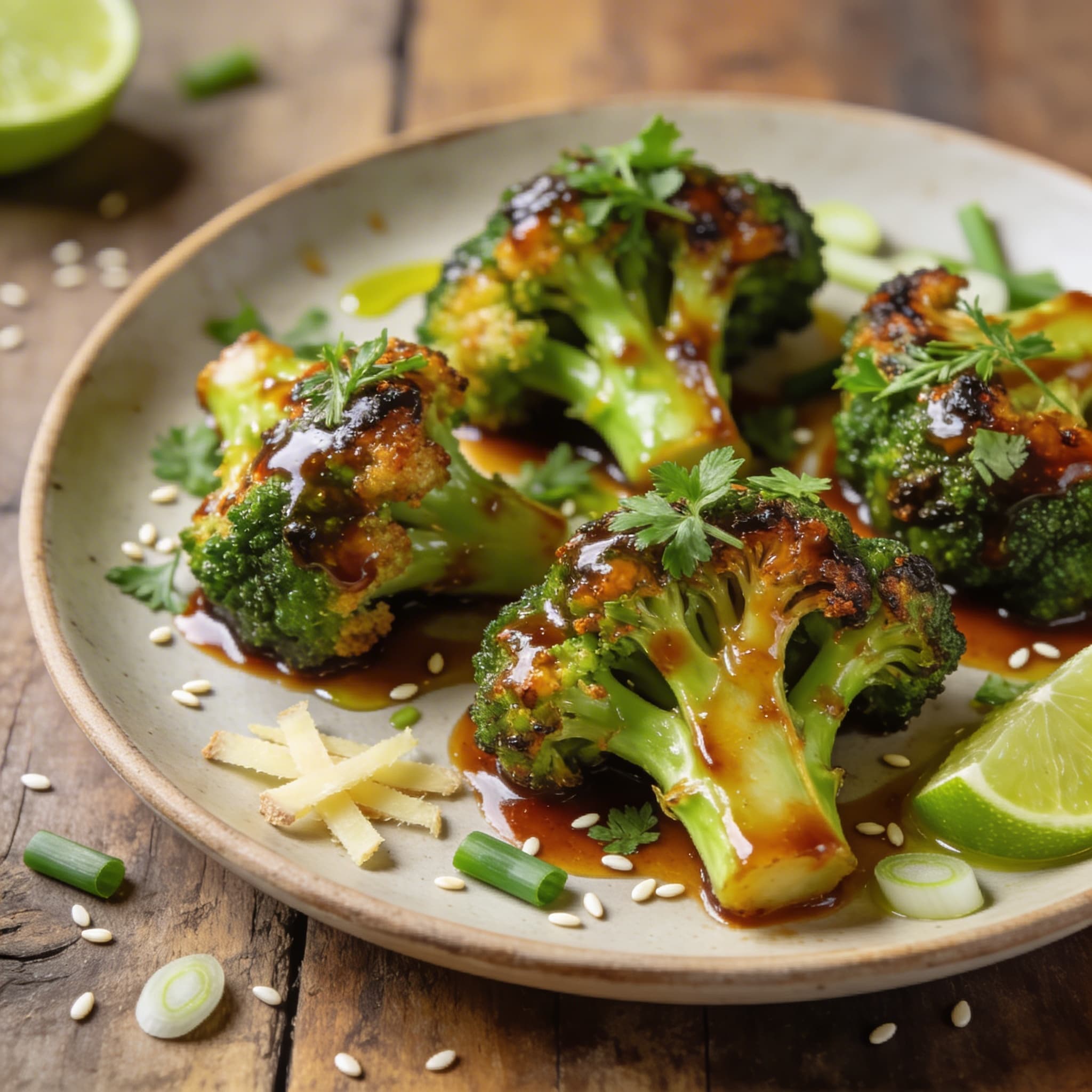 Gerösteter Hoisin-Brokkoli