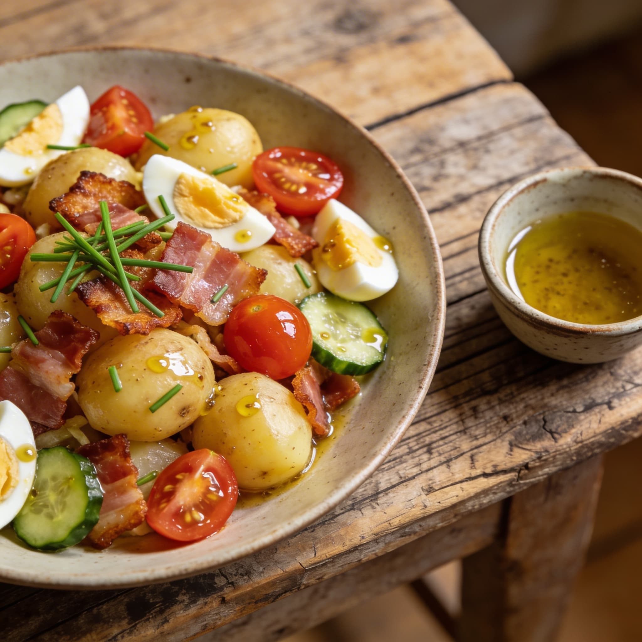 Würziger Kartoffel-Speck-Salat