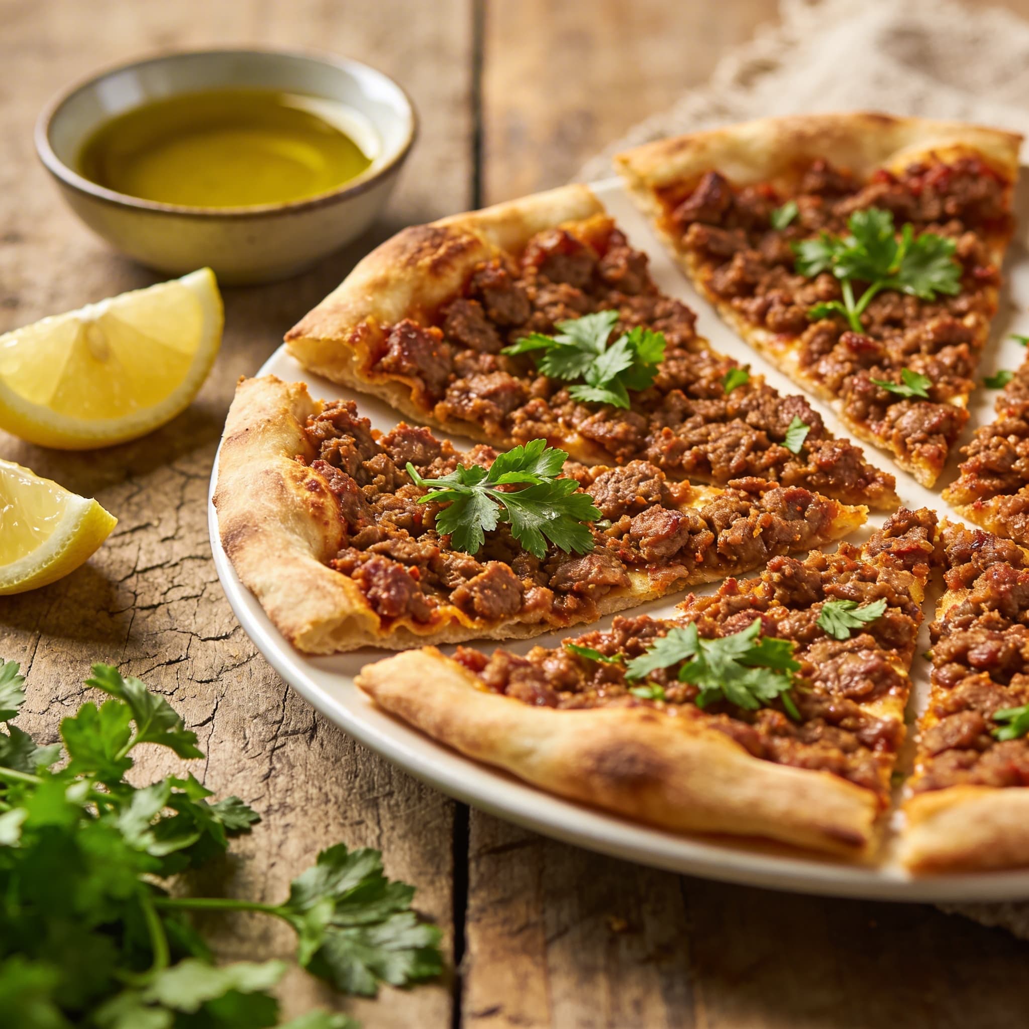 Knusprige Lamm-Lahmacun