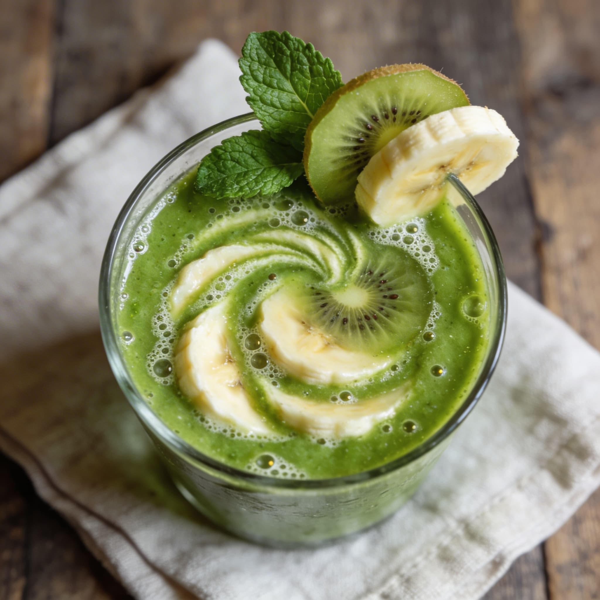 Fruchtiger Grünkohl-Power-Smoothie