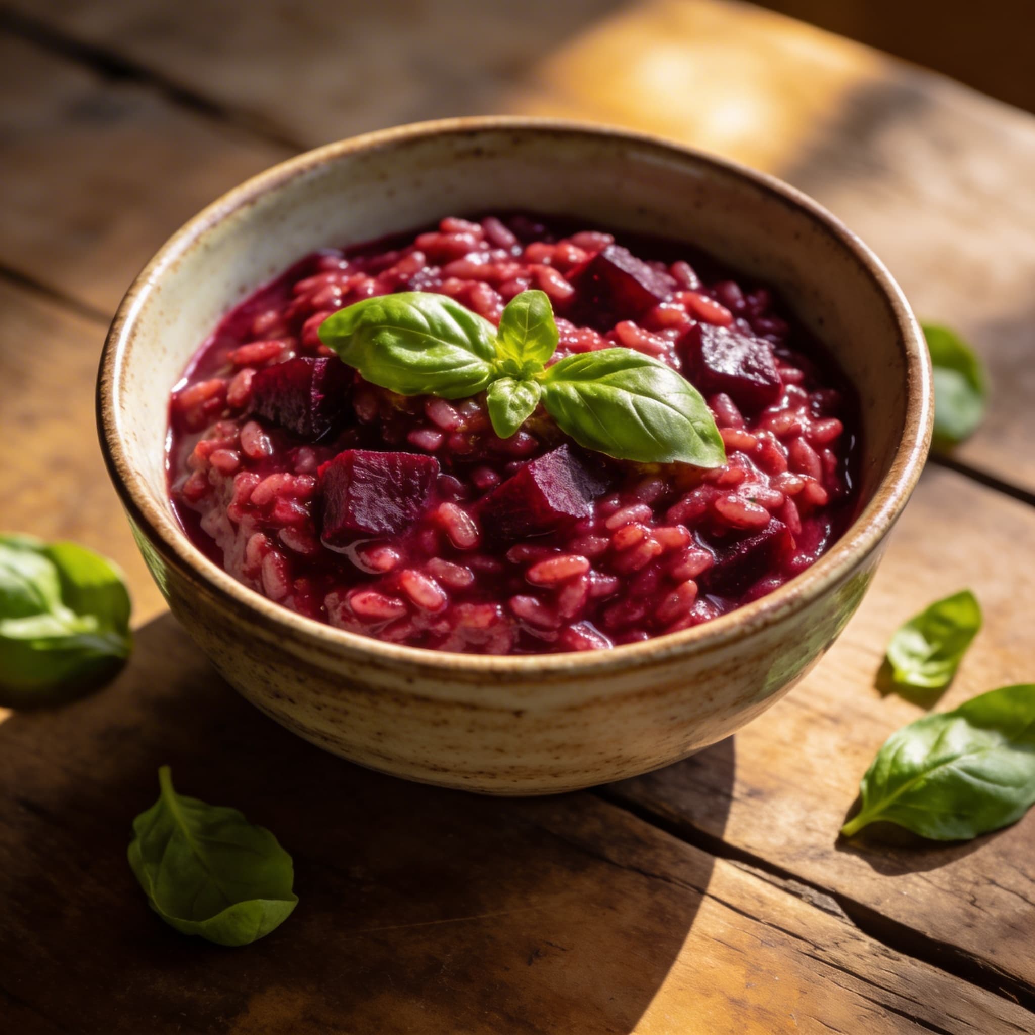 Cremiges Rote-Bete-Risotto