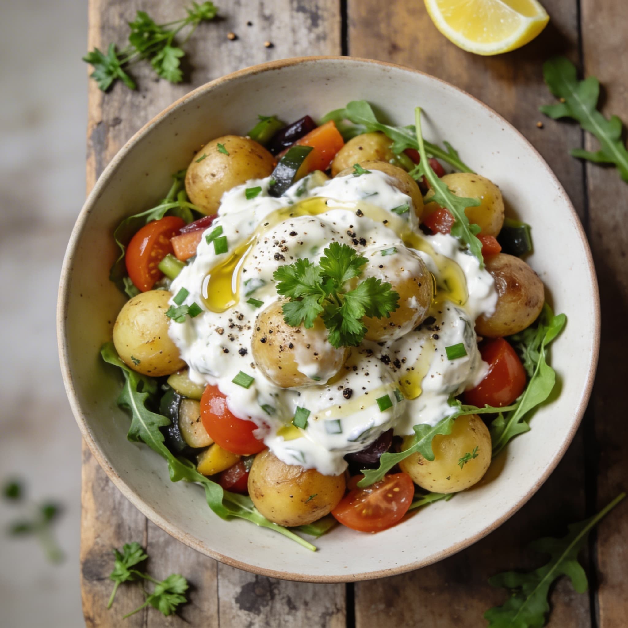 Italienischer Kartoffelsalat mit Kräutern