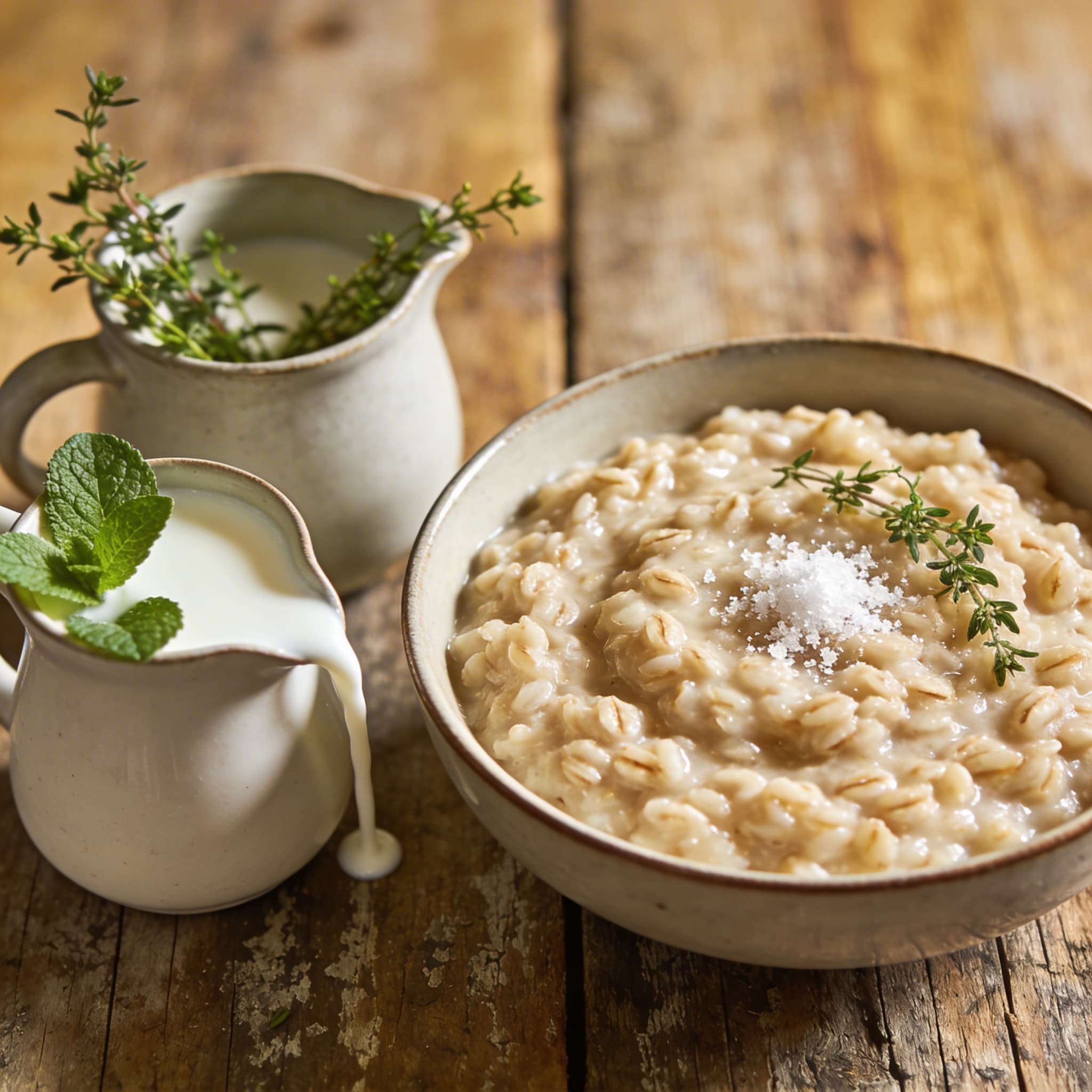 Klassisches Hafer-Porridge