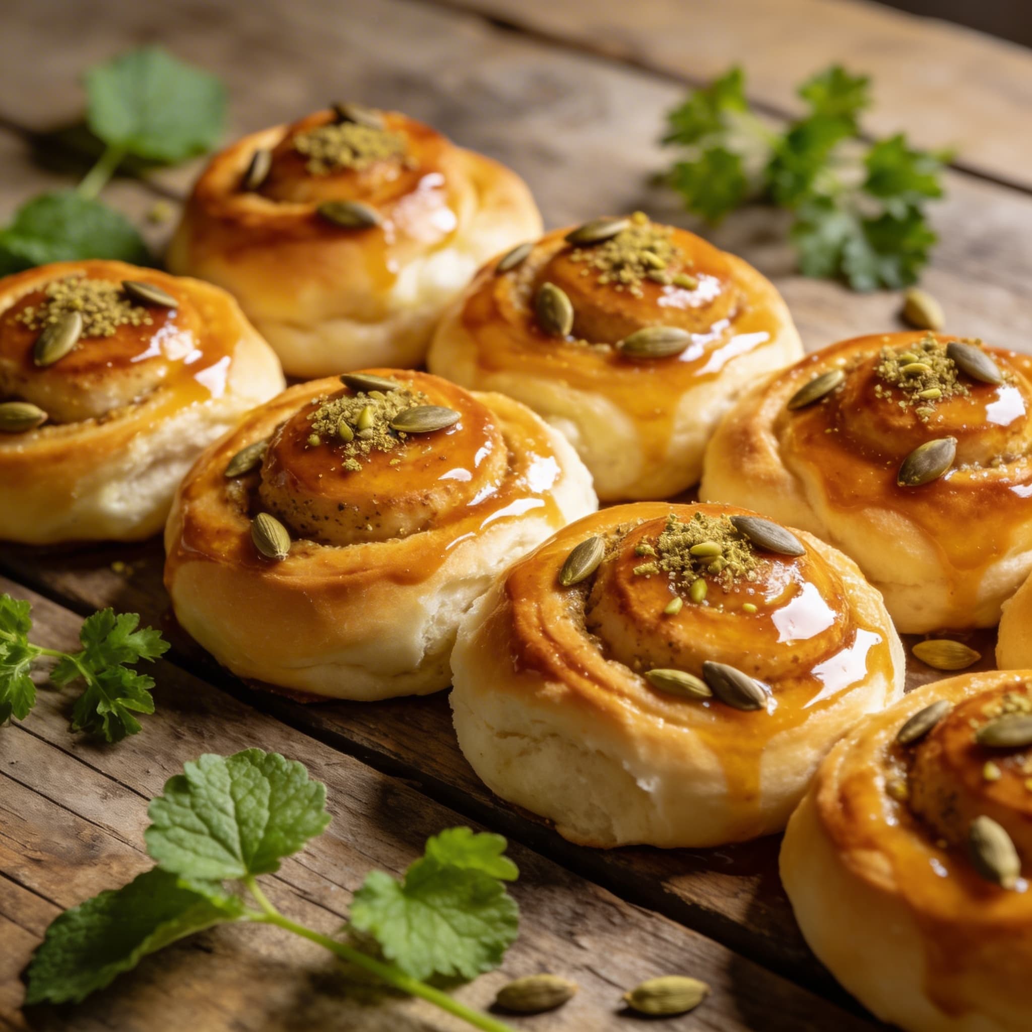 Schwedische Kardamomschnecken