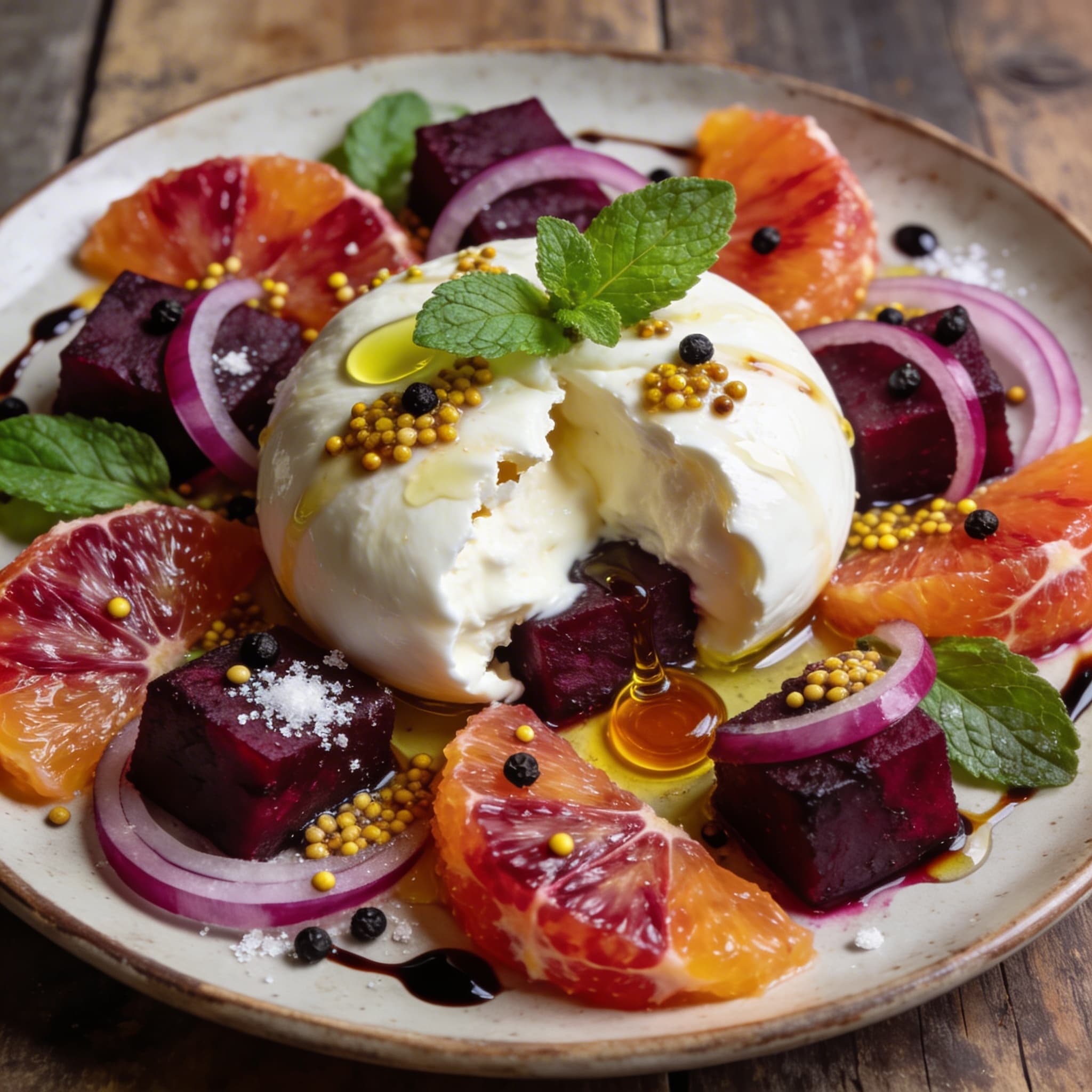 Rote-Bete-Salat mit Blutorangen