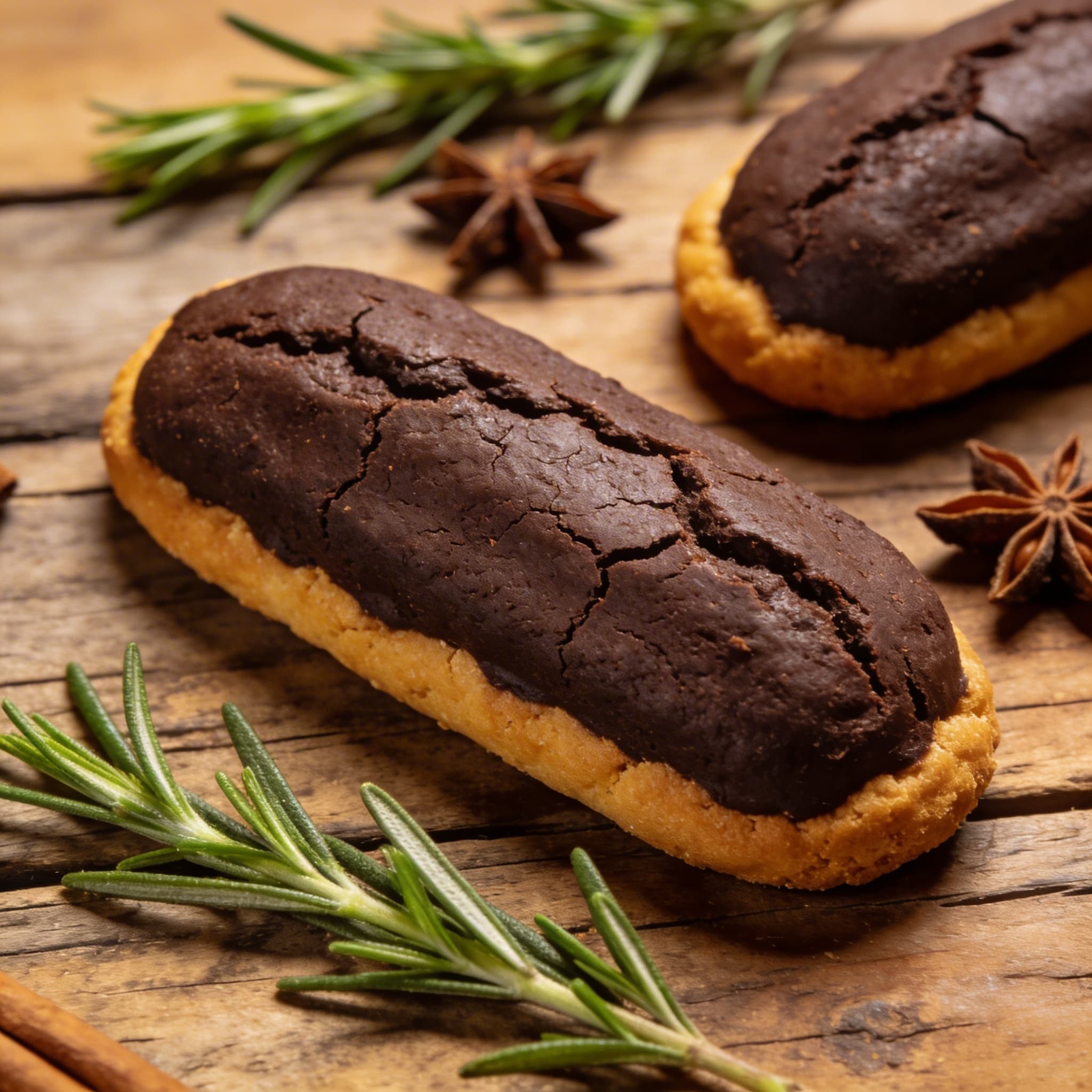 Würzige Mandellaibchen mit Zimt