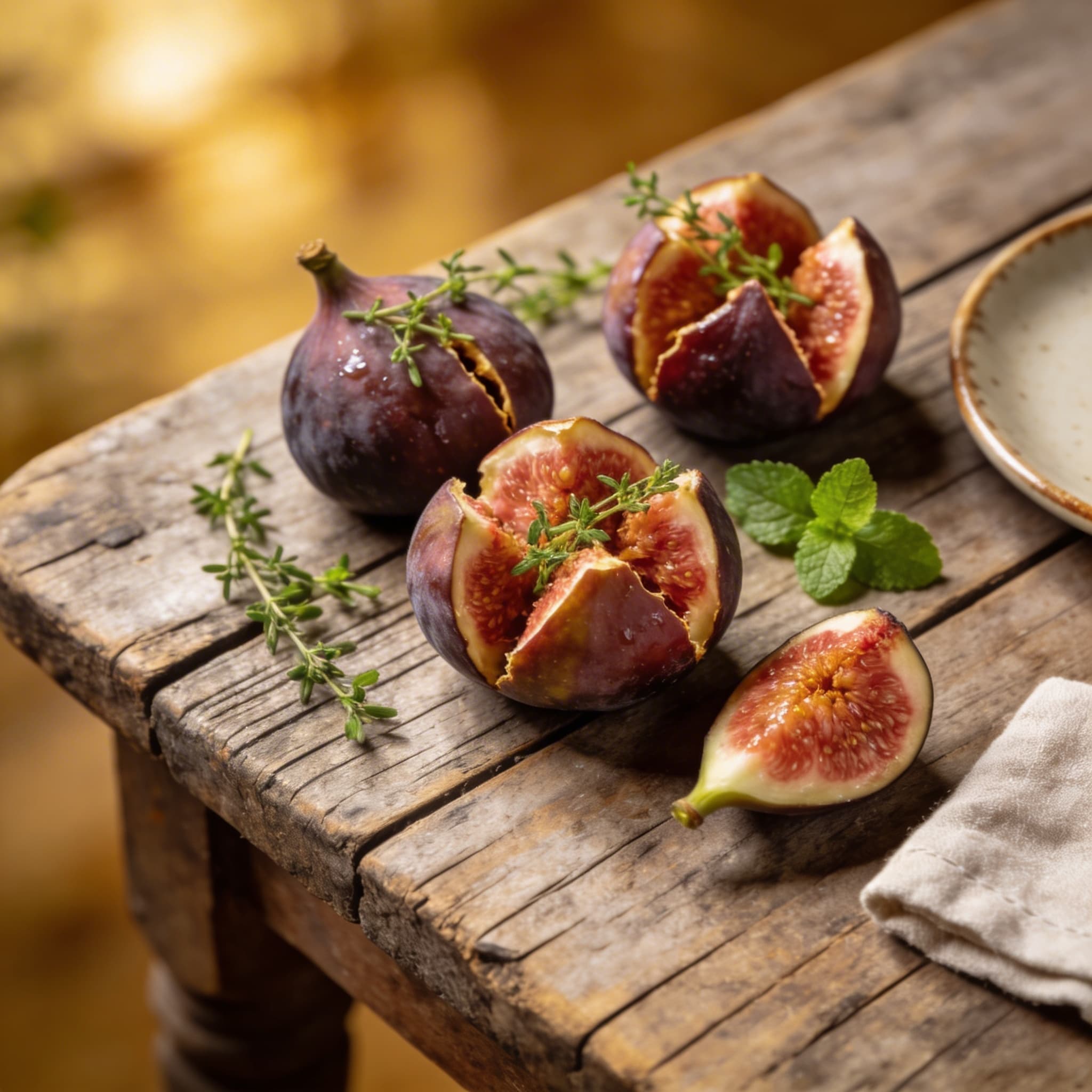 Süße frische Feigen