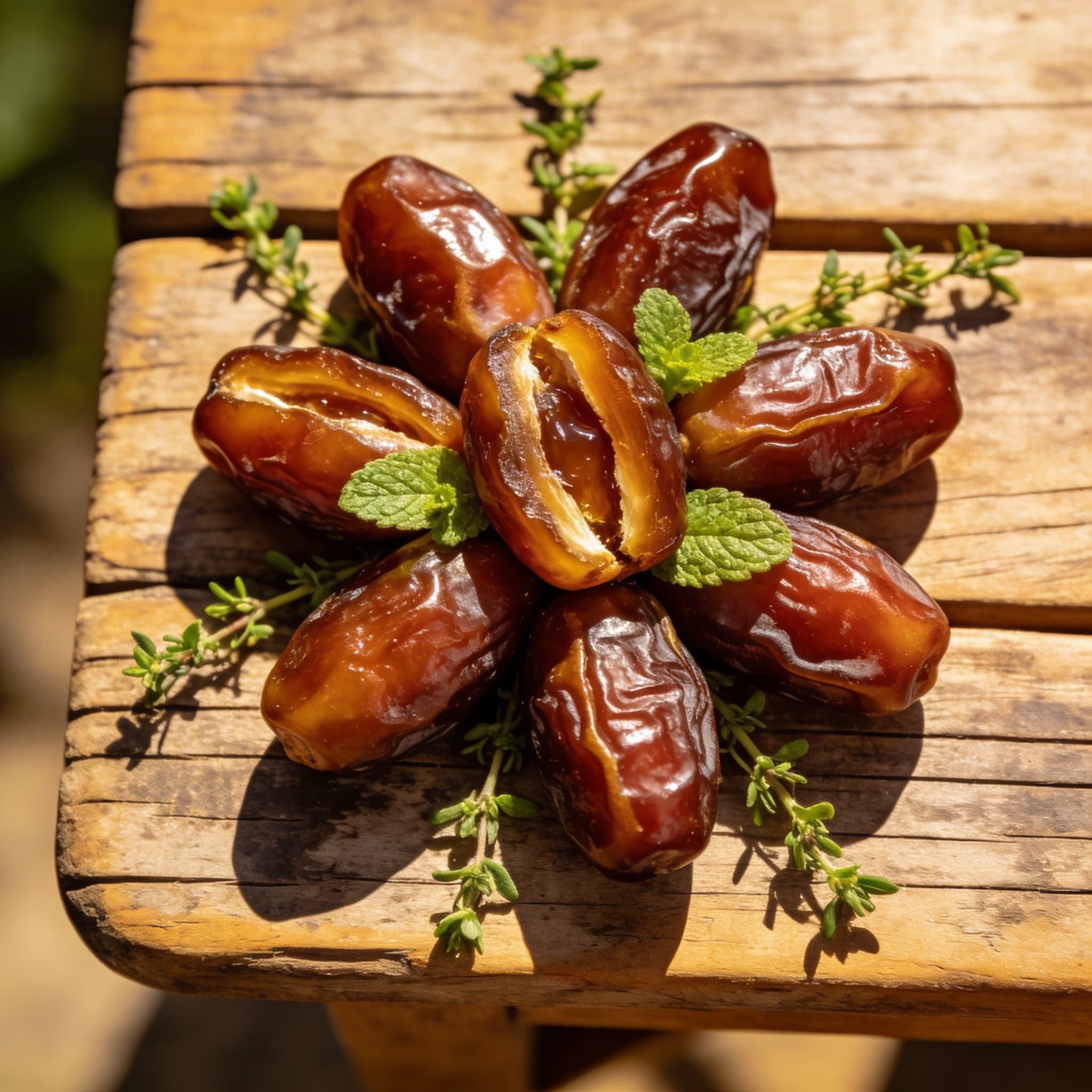 Süße Soft-Datteln
