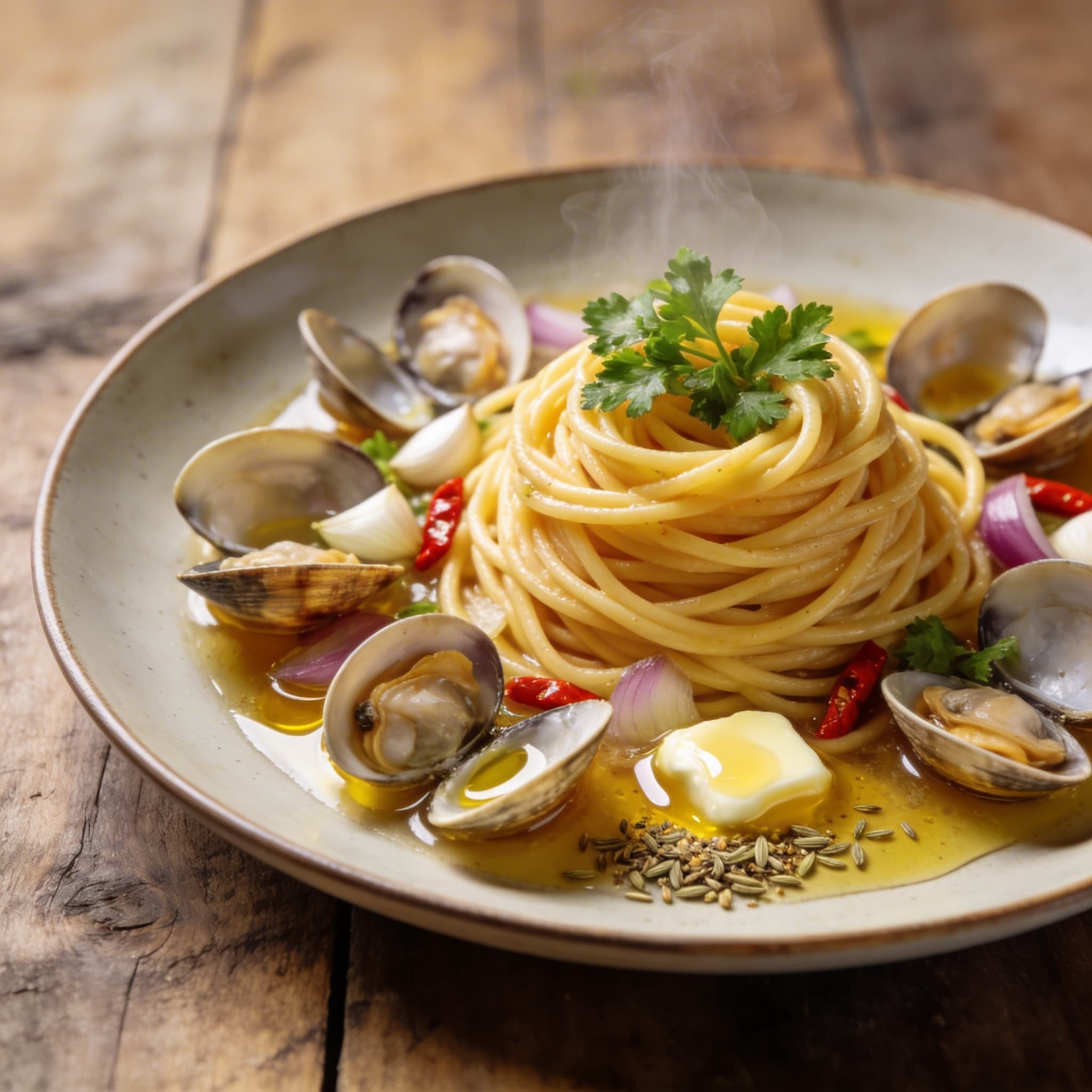 Klassische Spaghetti Vongole