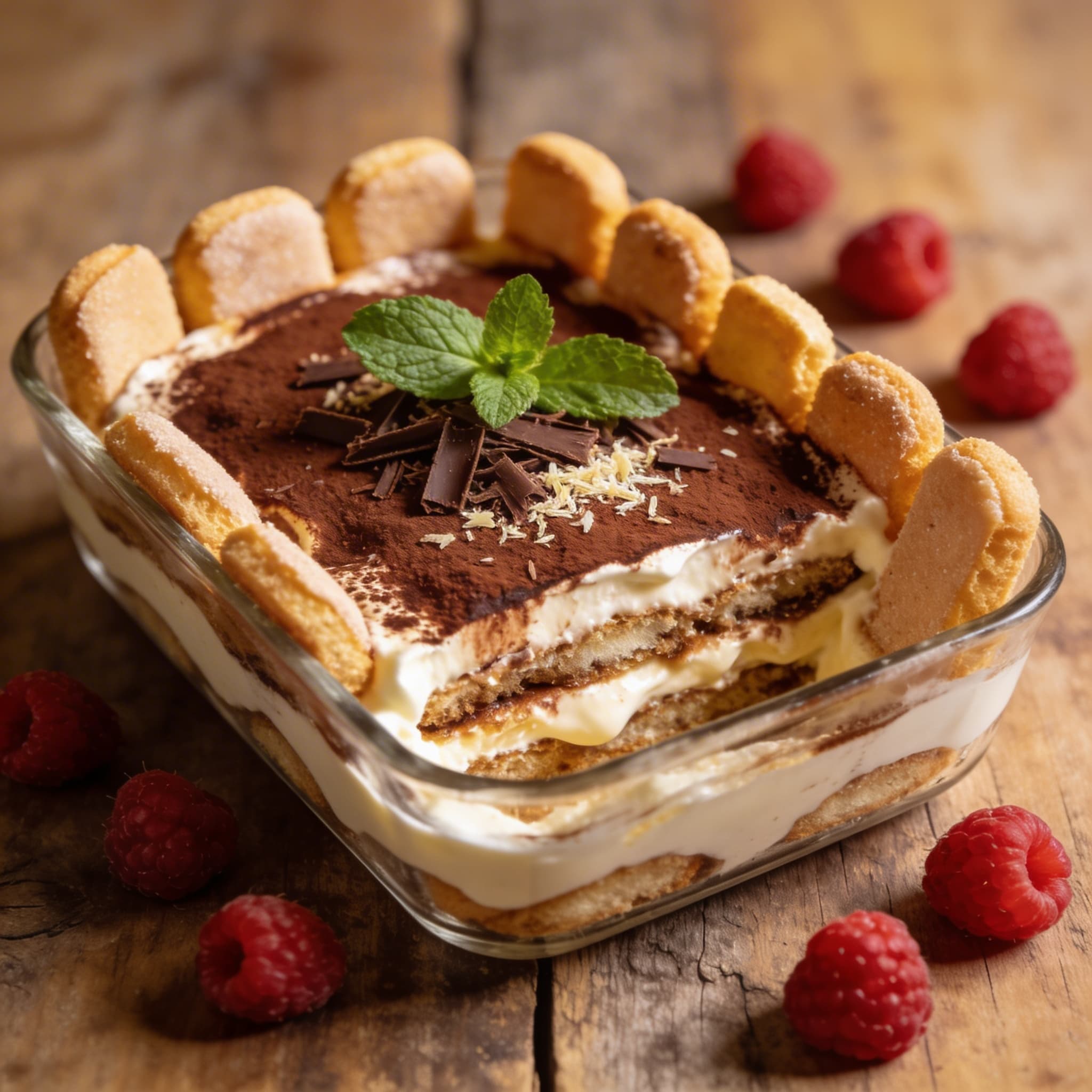Klassisches Cremiges Tiramisu