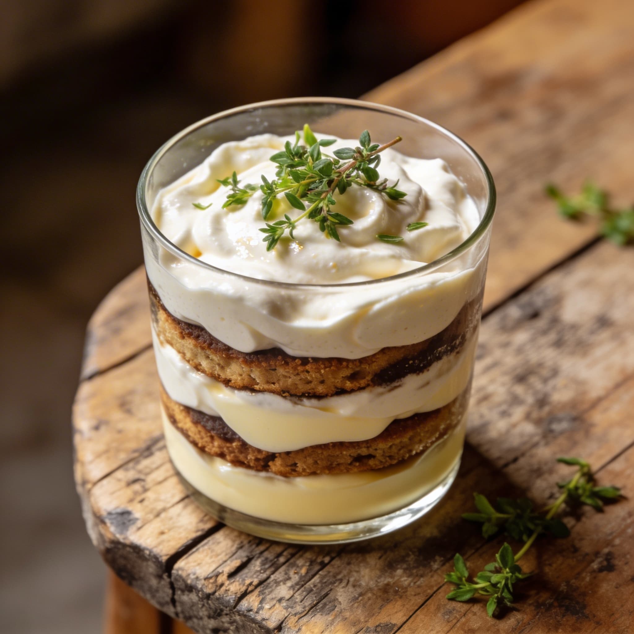 Cremiges veganes Tiramisu