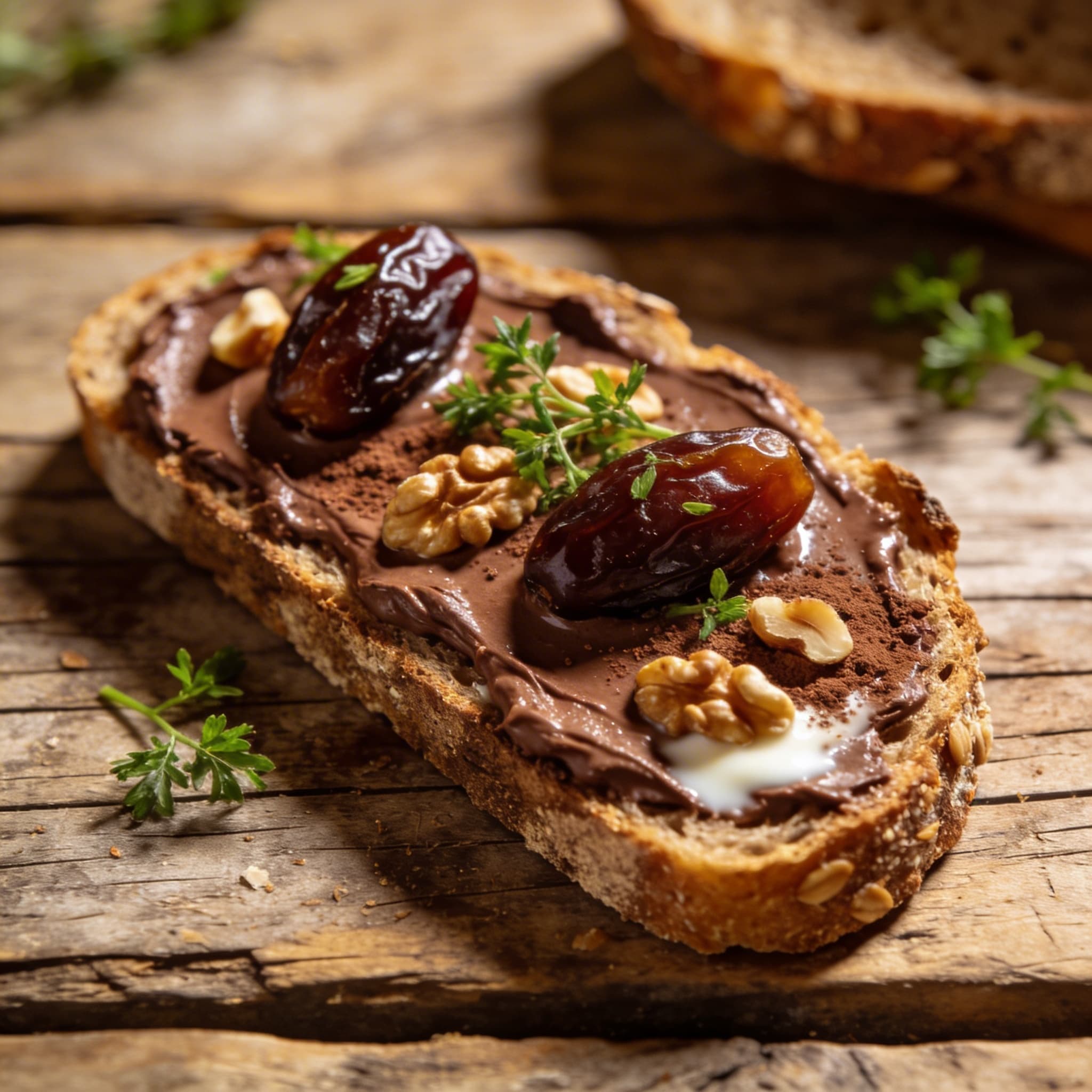 Dattel Nuss Schokocreme